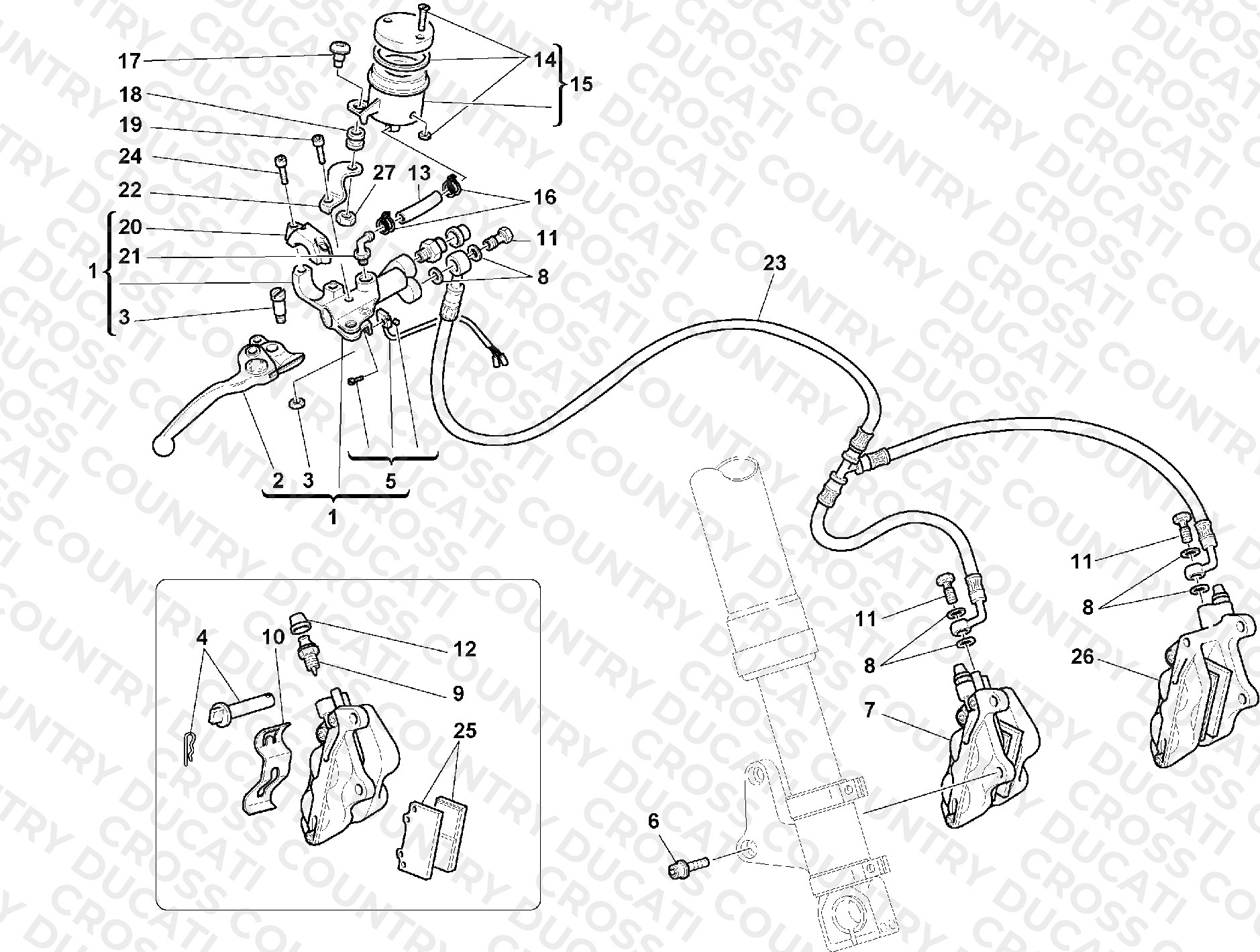 Front Brake System