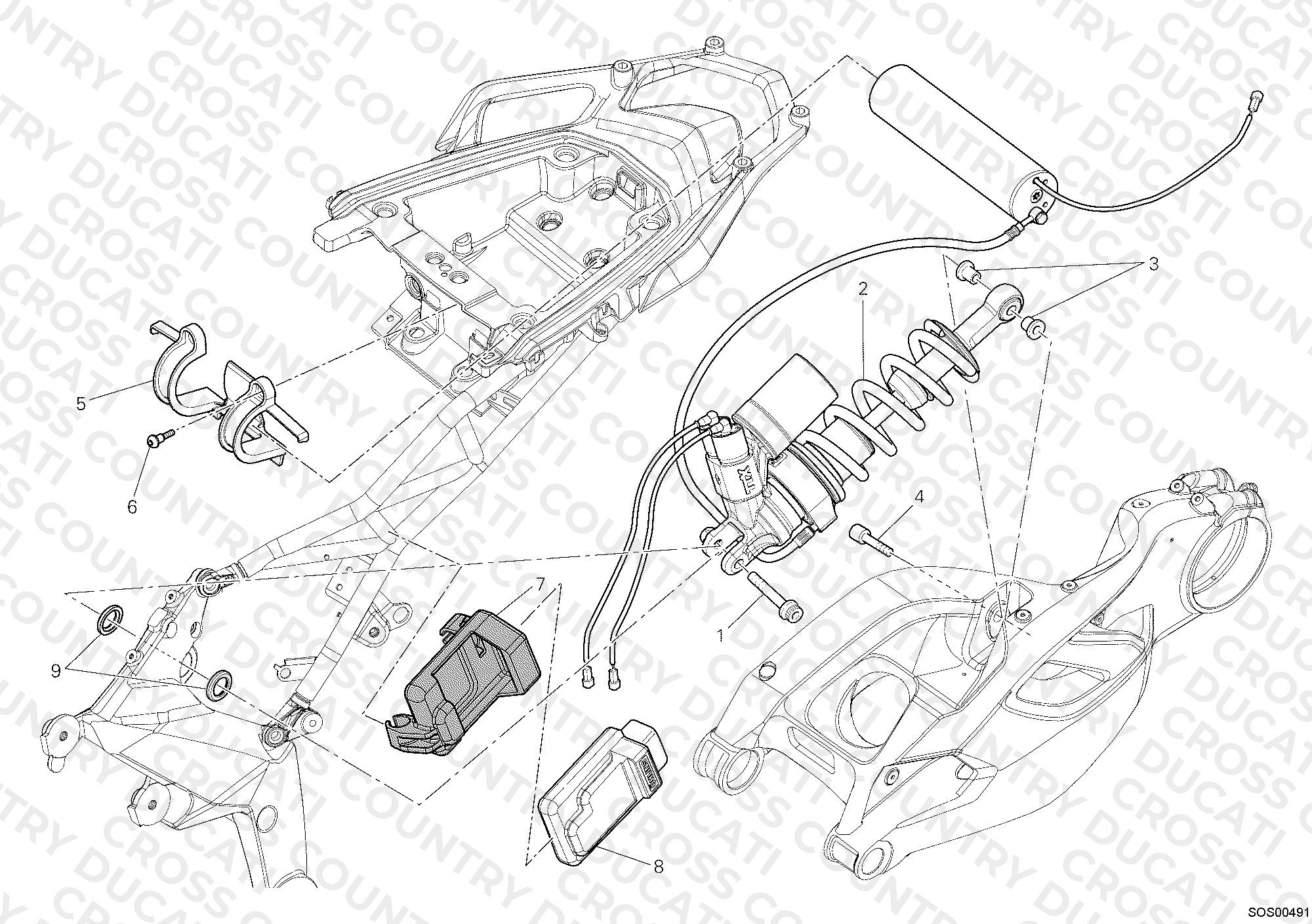 Rear Shock Absorber