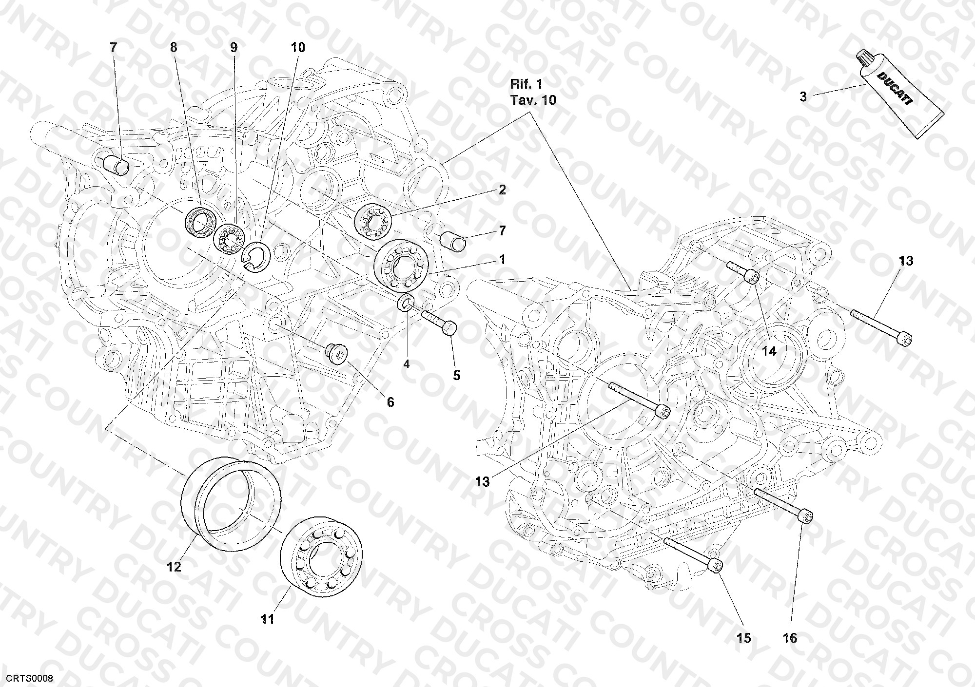Crankcase Bearings