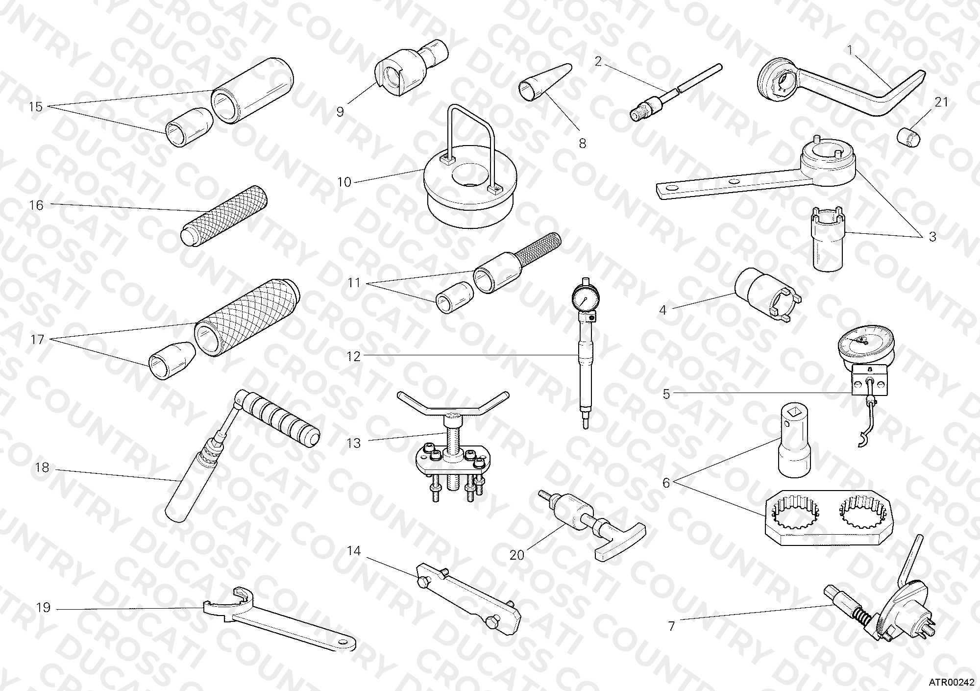 Workshop Service Tools, Engine Ii