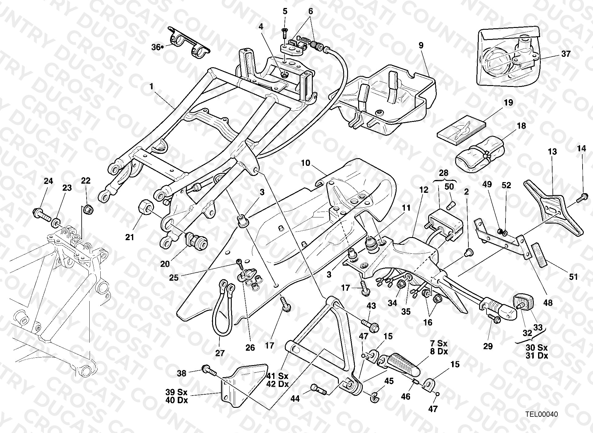 Rear Frame USA