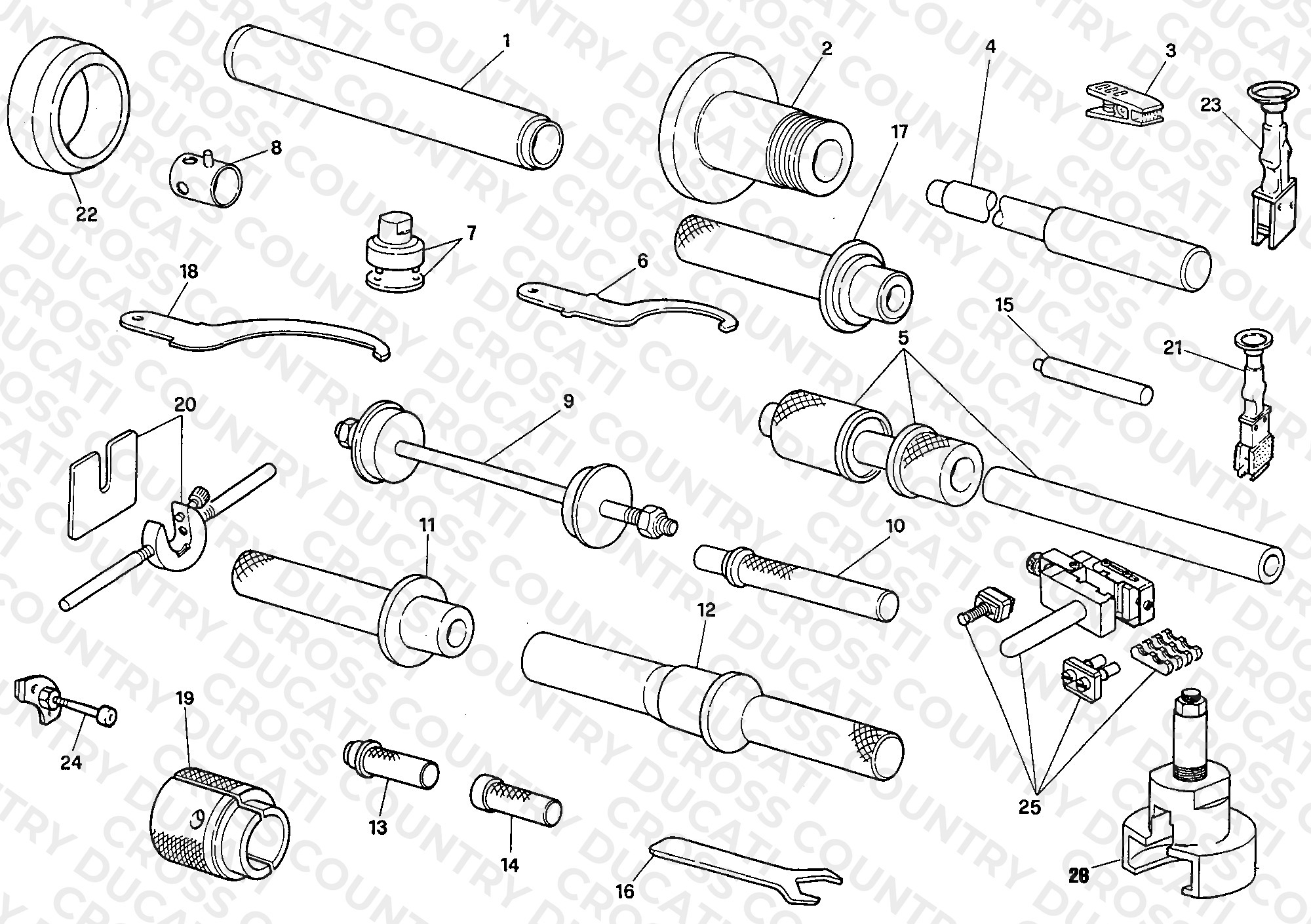 Workshop Service Tools, Frame