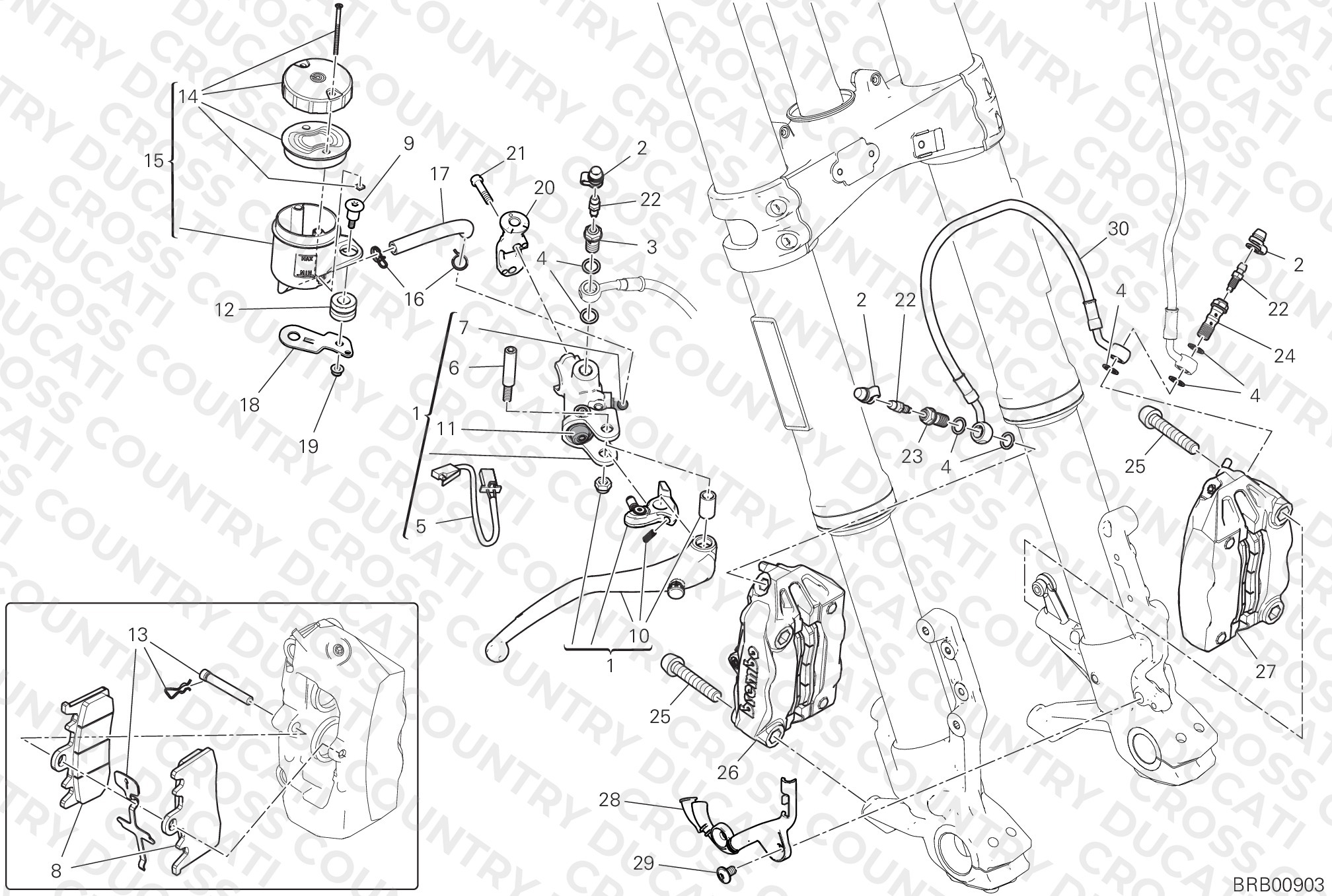 Front Brake System