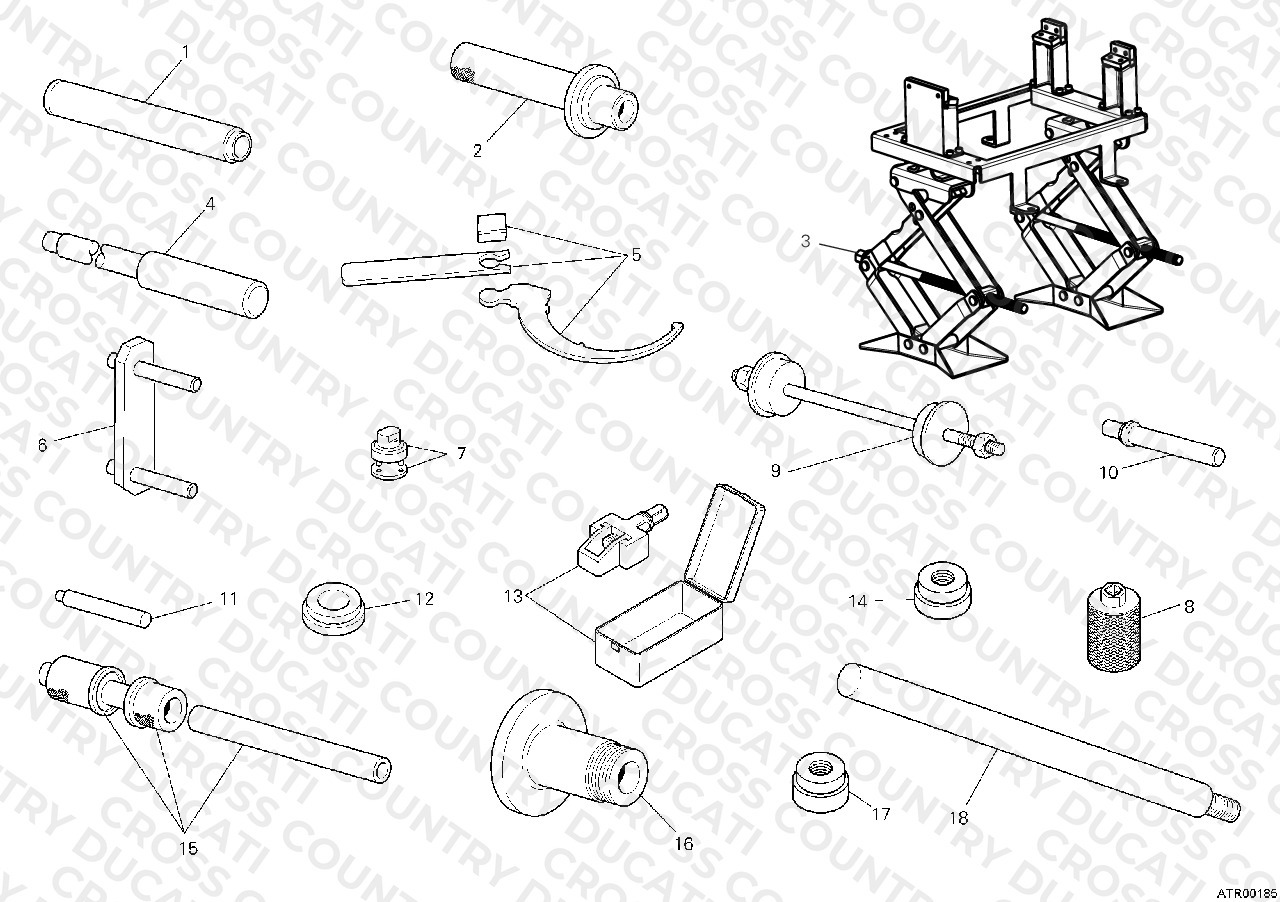 Workshop Service Tools, Frame