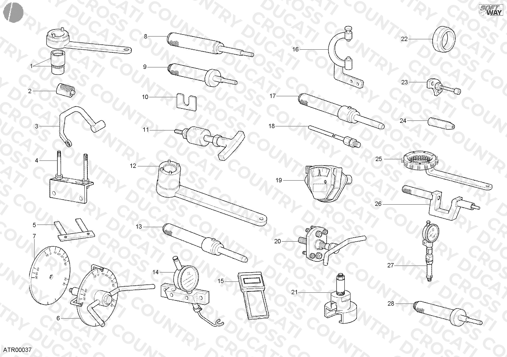 Workshop Service Tools, Engine