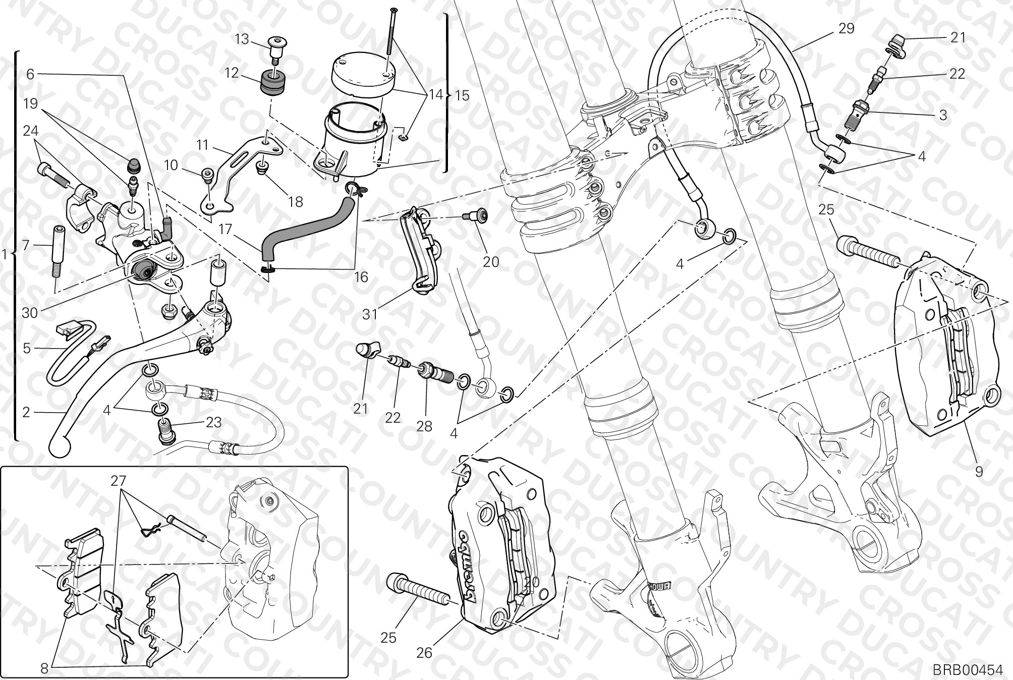 Front Brake System