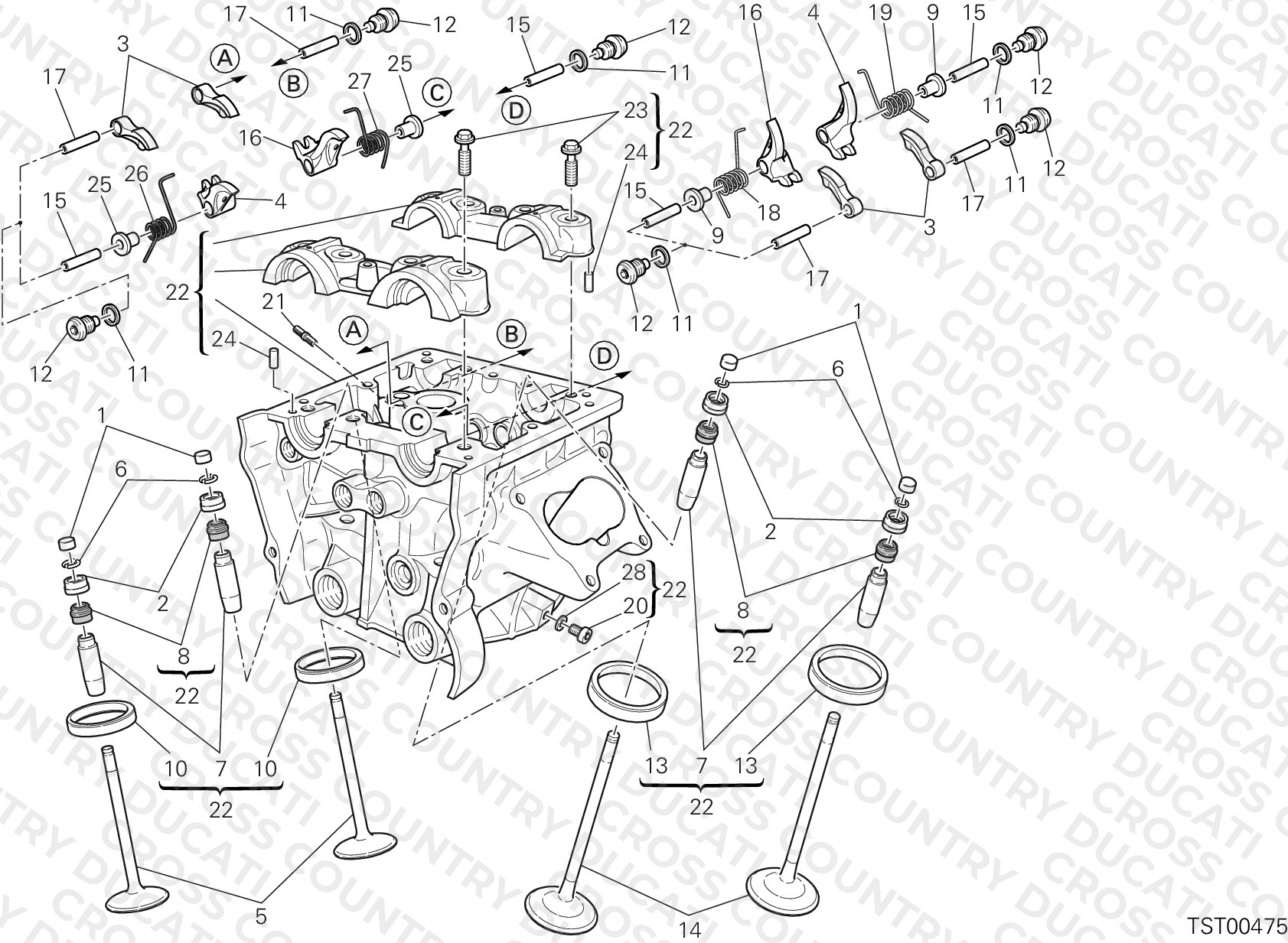 Vertical Cylinder Head