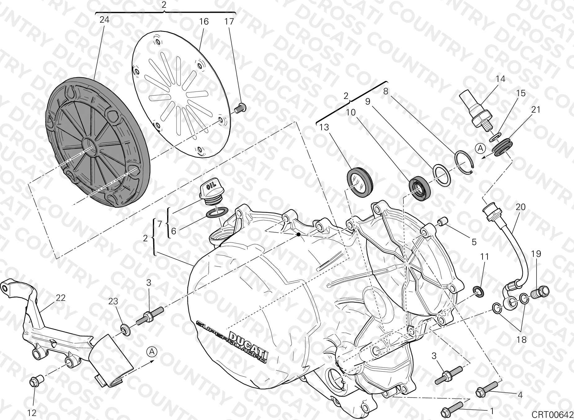 Clutch - Side Crankcase Cover
