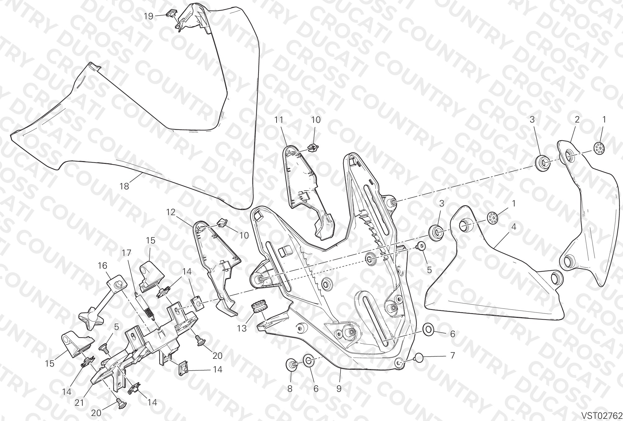 Healdight Fairing Support