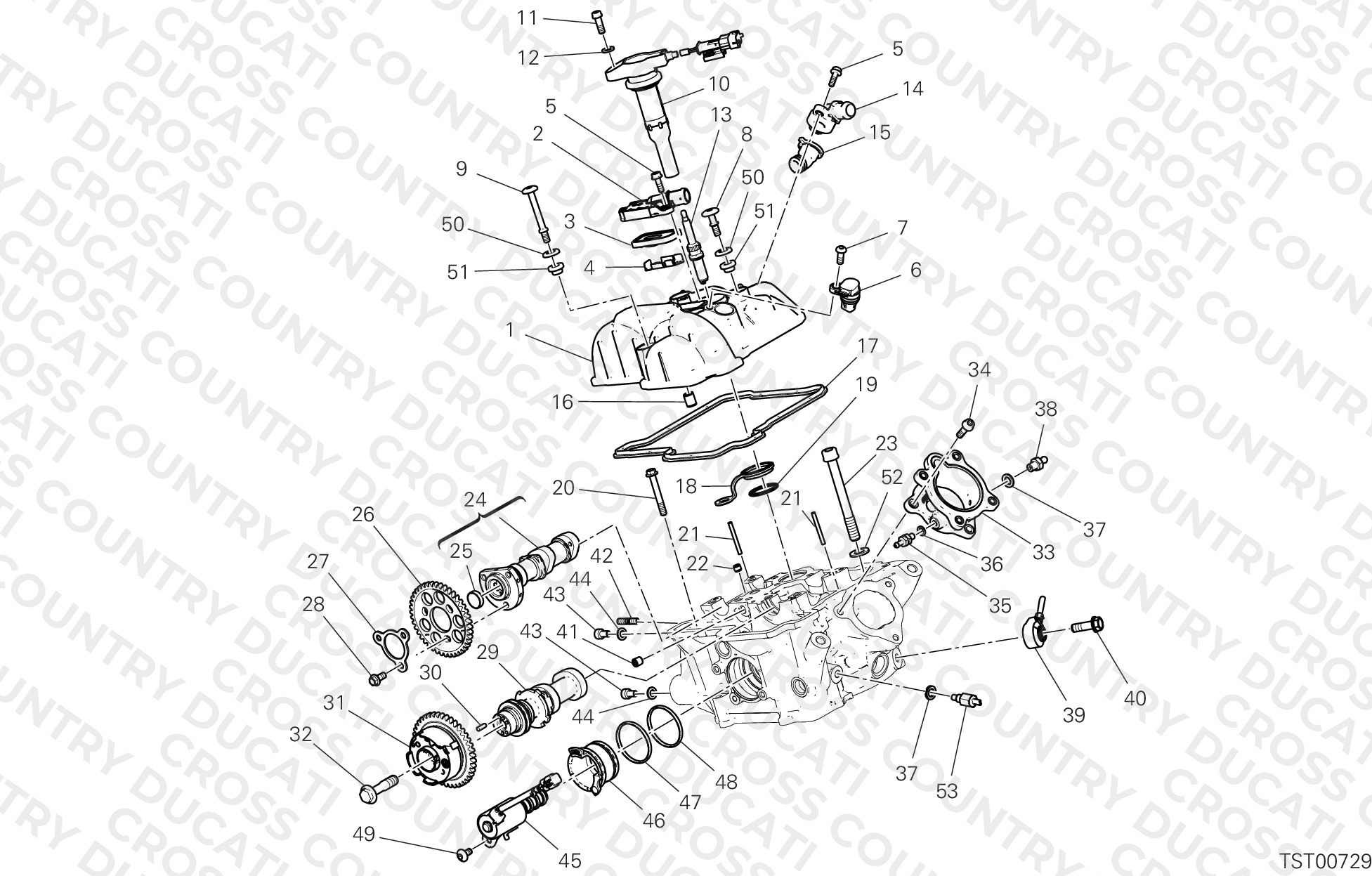 Vertical Cylinder Head - Timing