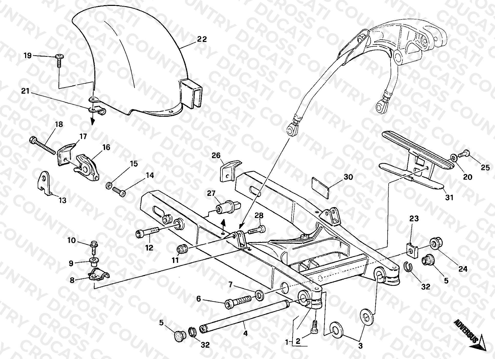 Swing Arm Dm 006464>