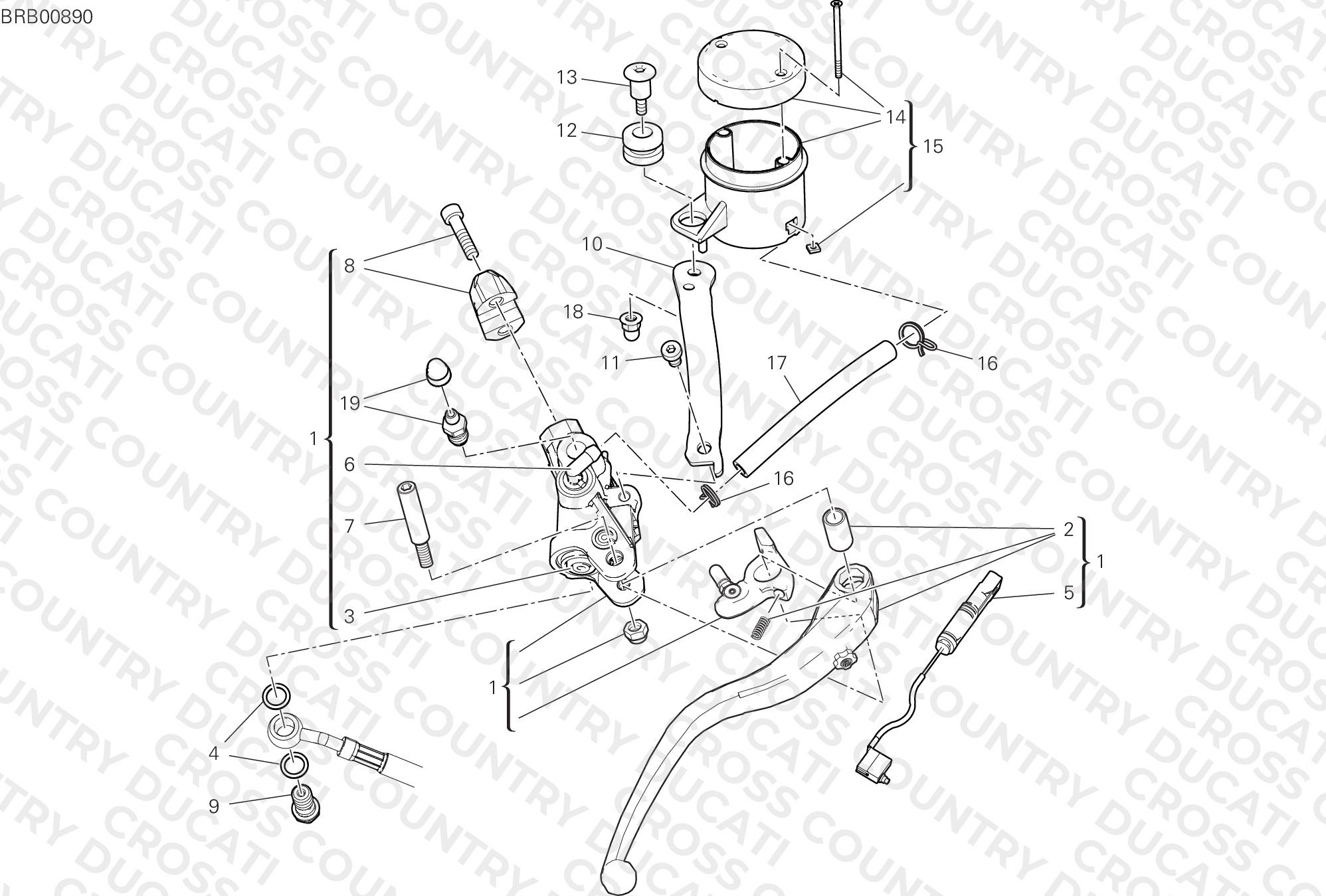 Front Brake Pump