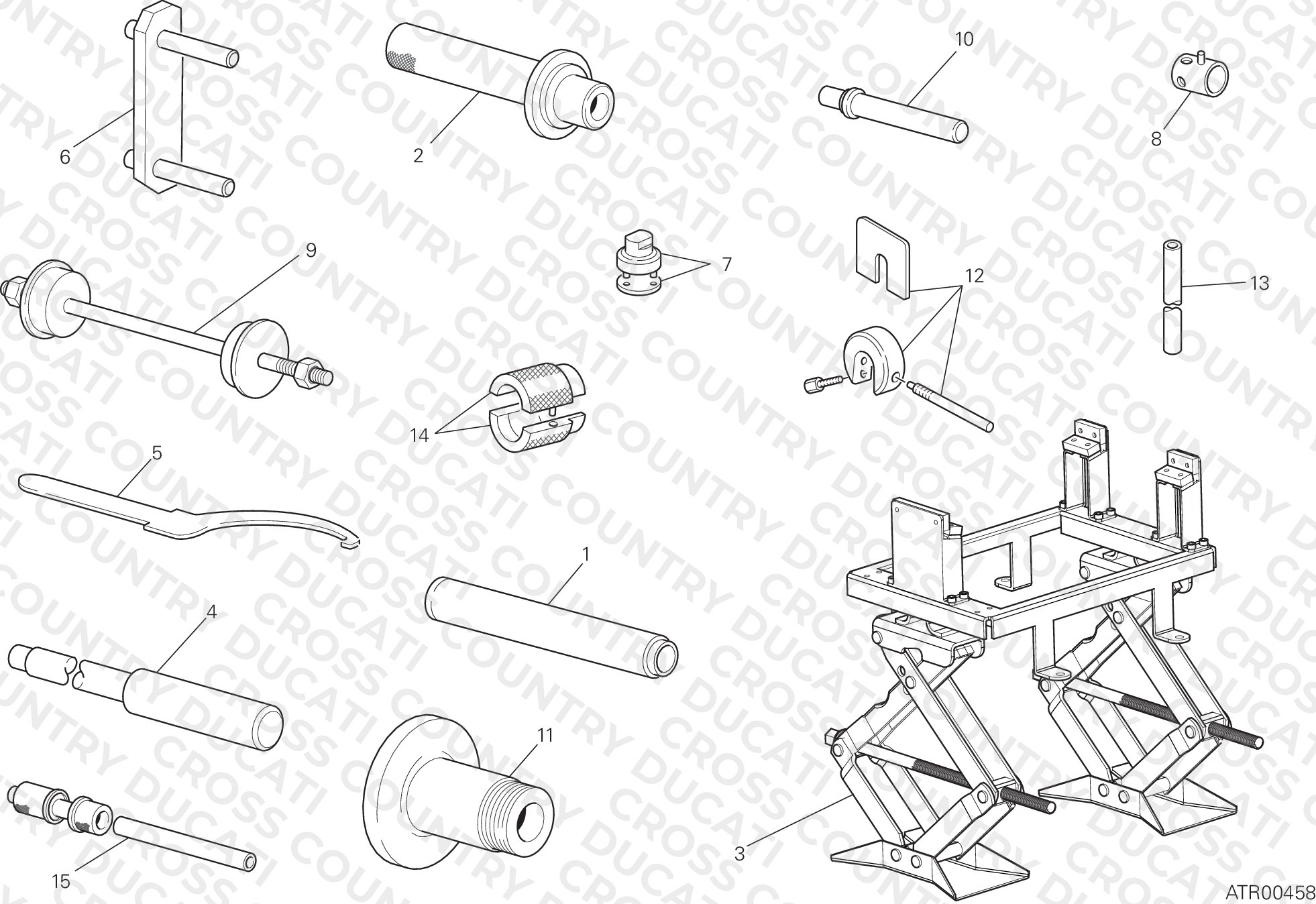 Workshop Service Tools, Frame