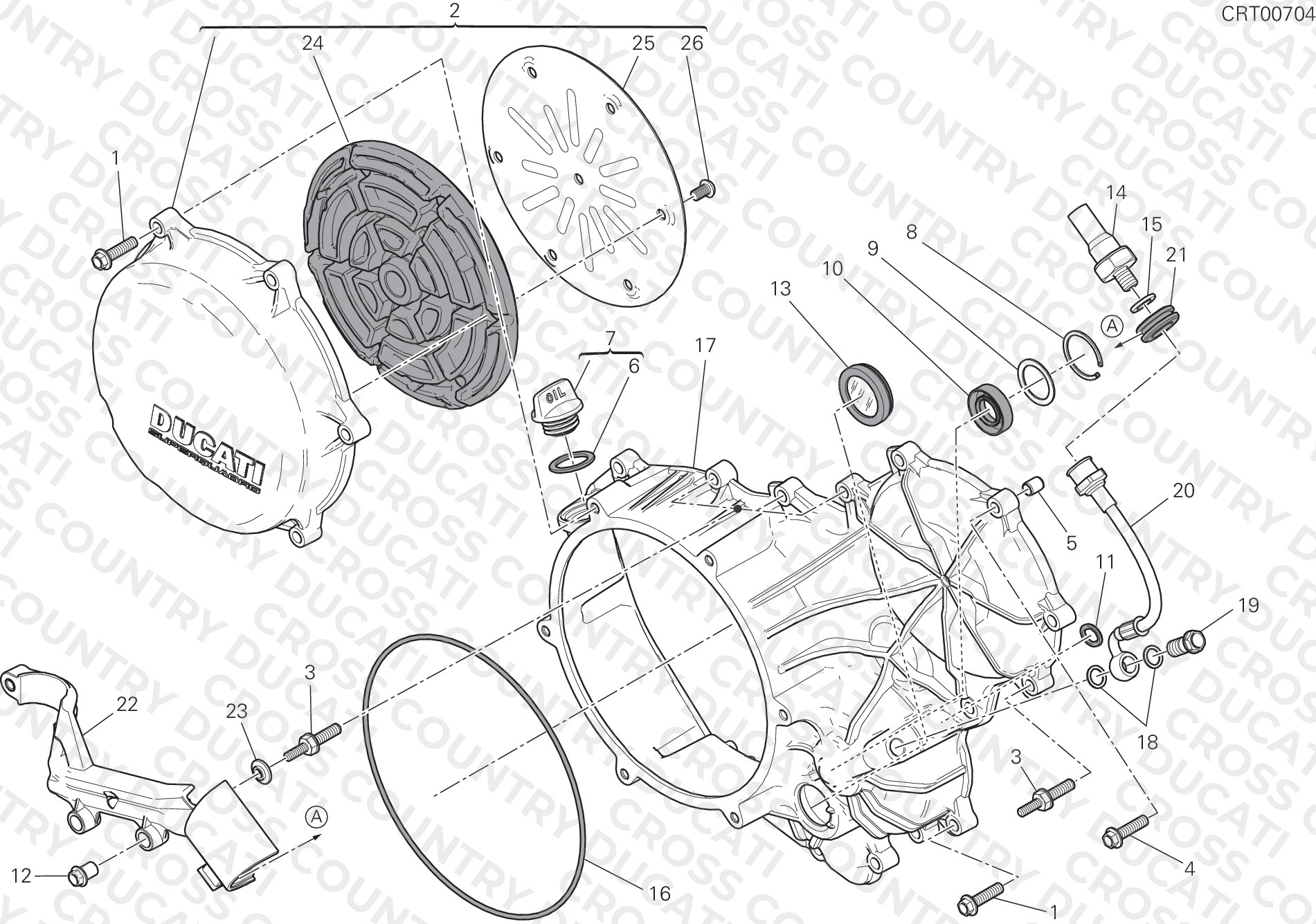 Clutch - Side Crankcase Cover