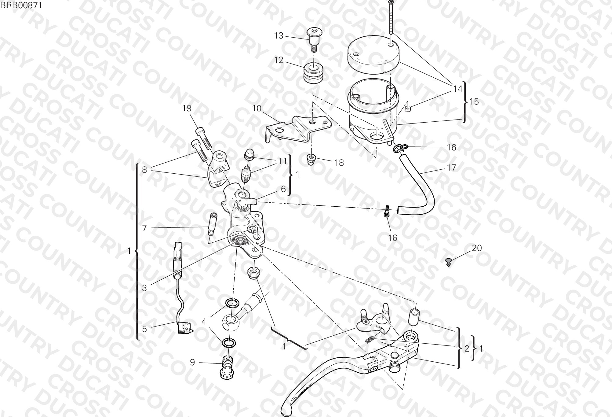 Front Brake Pump