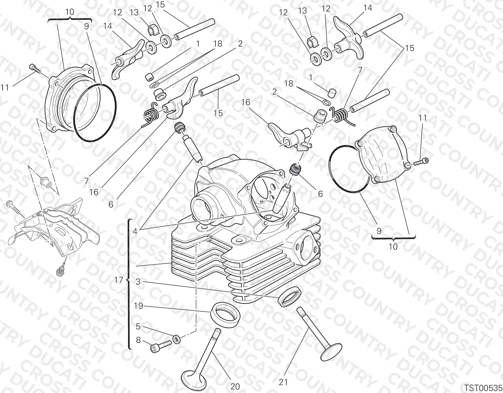 Vertical Cylinder Head