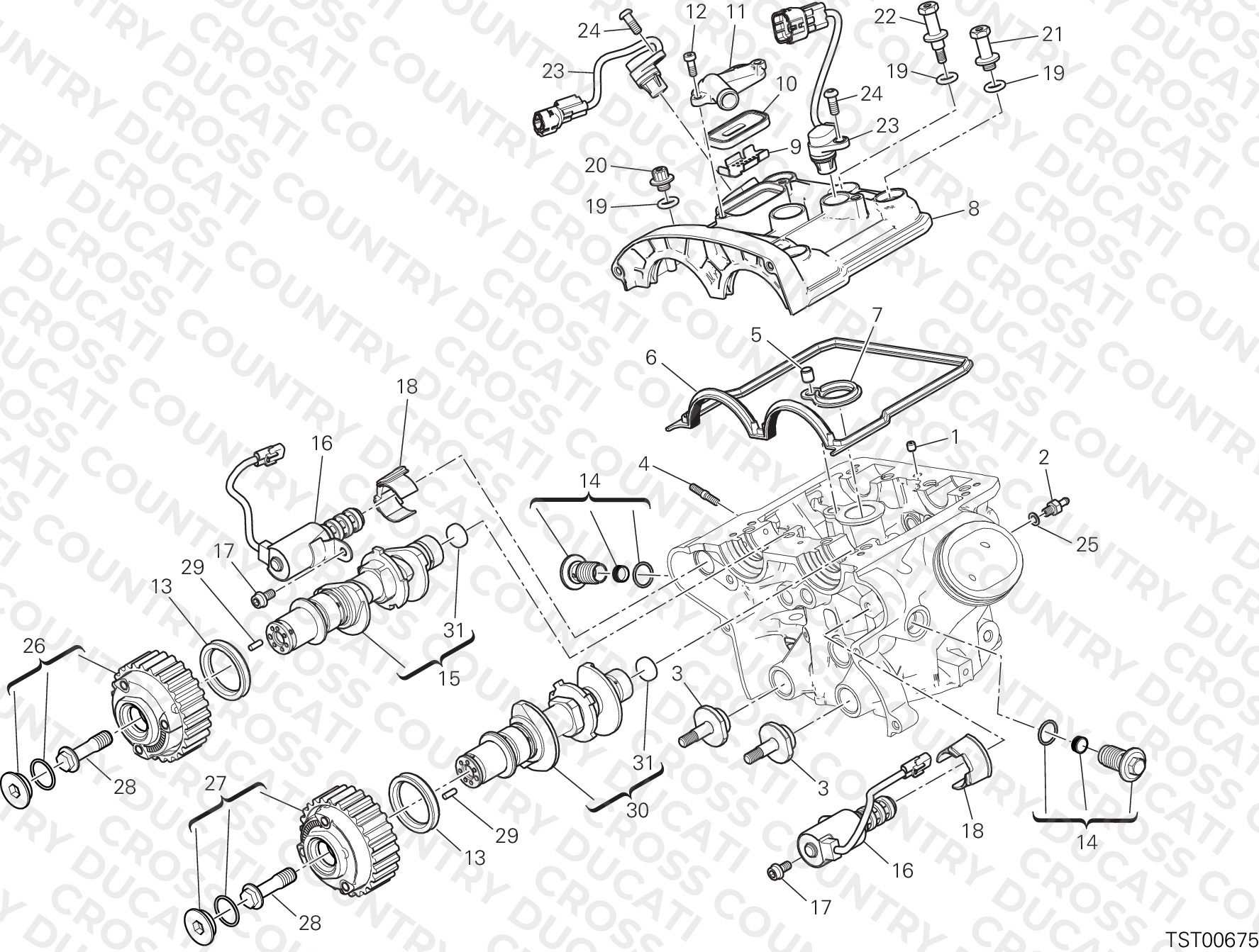 Vertical Cylinder Head - Timing