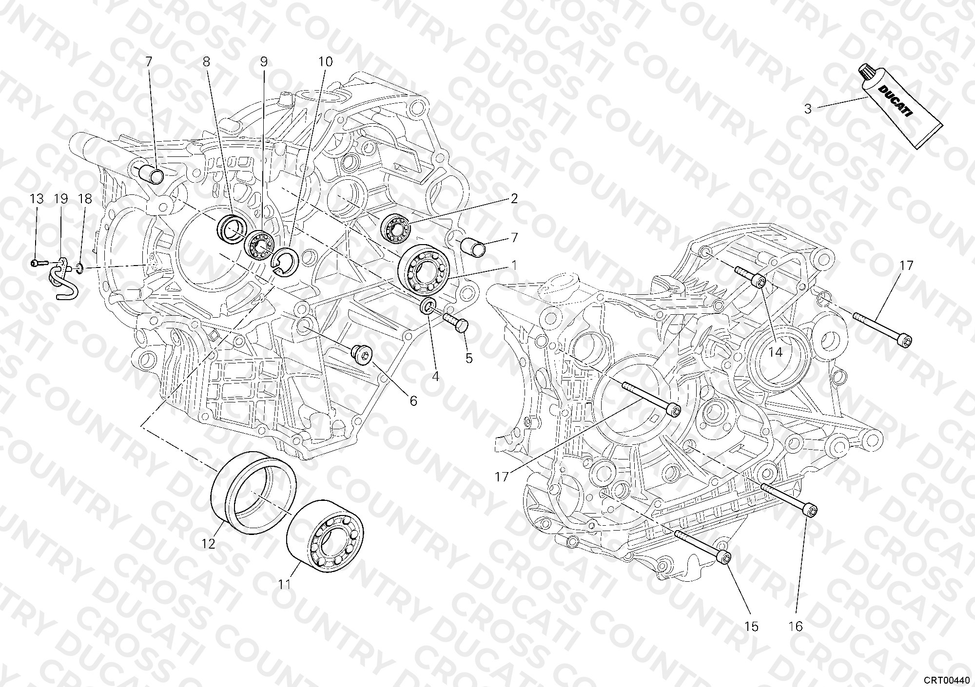 Crankcase Bearings