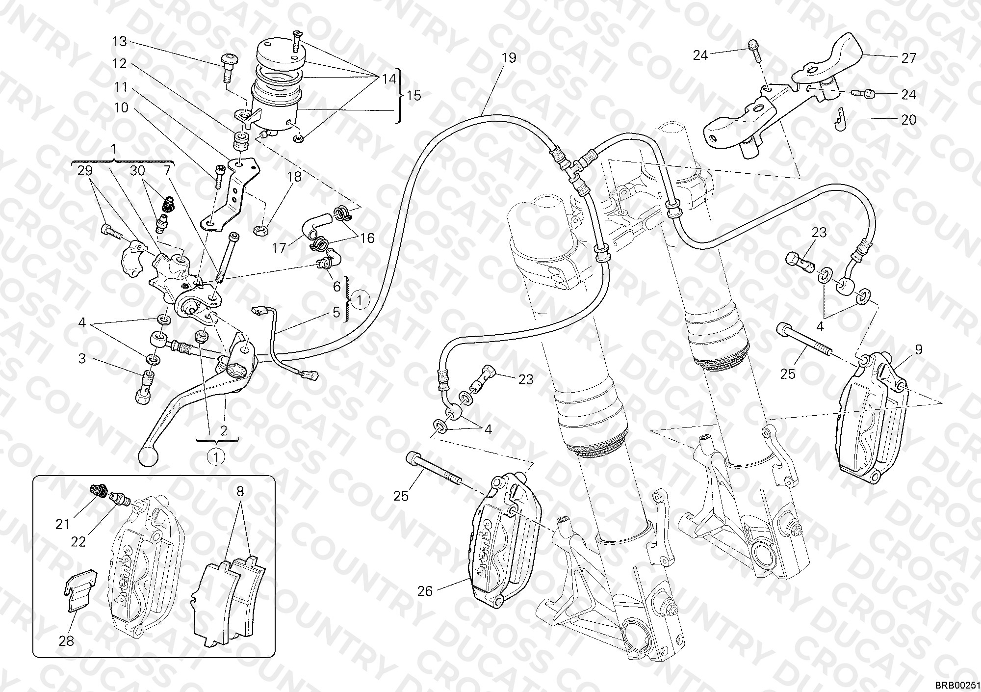 Front Brake System