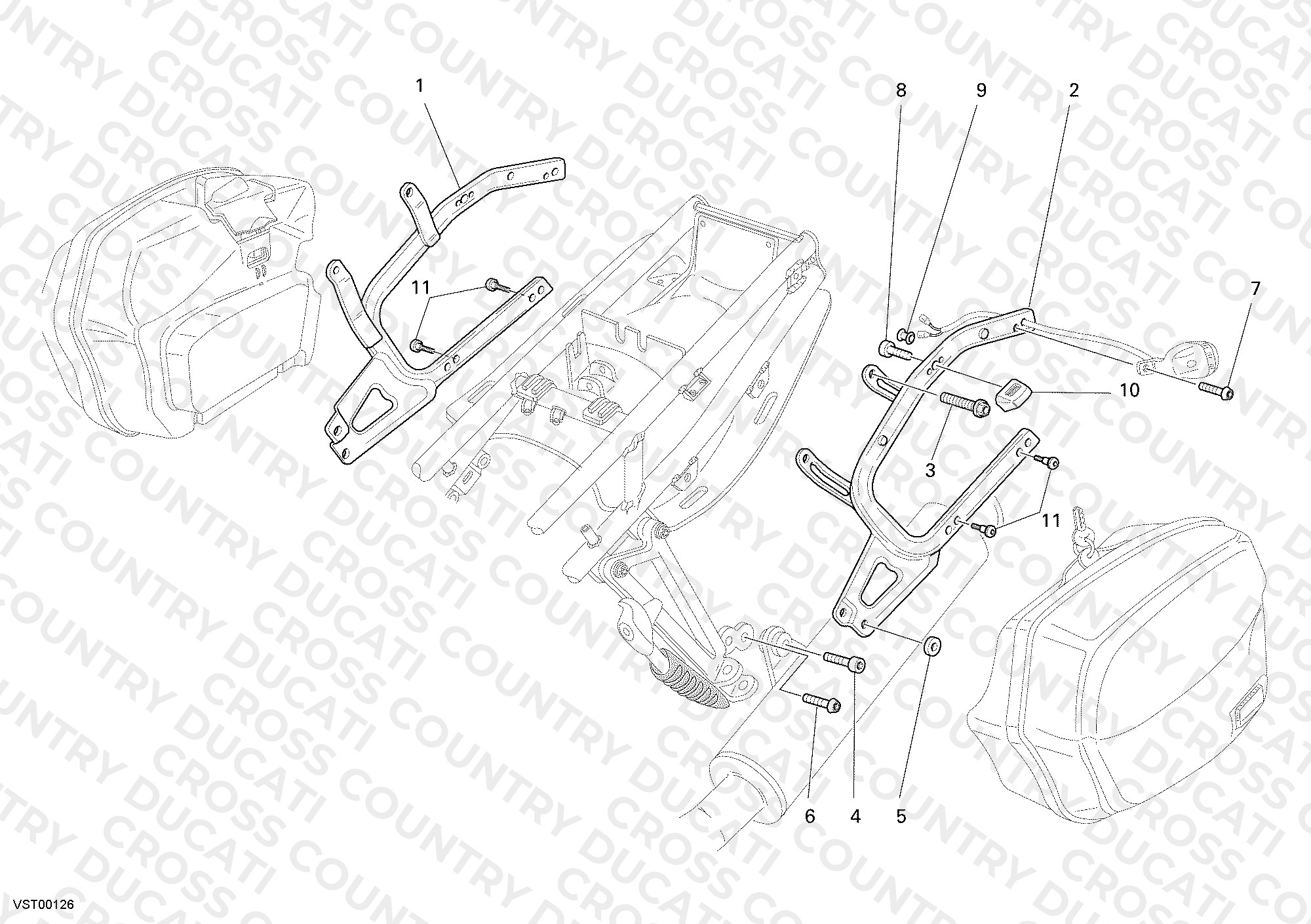 Panniers Fasteners