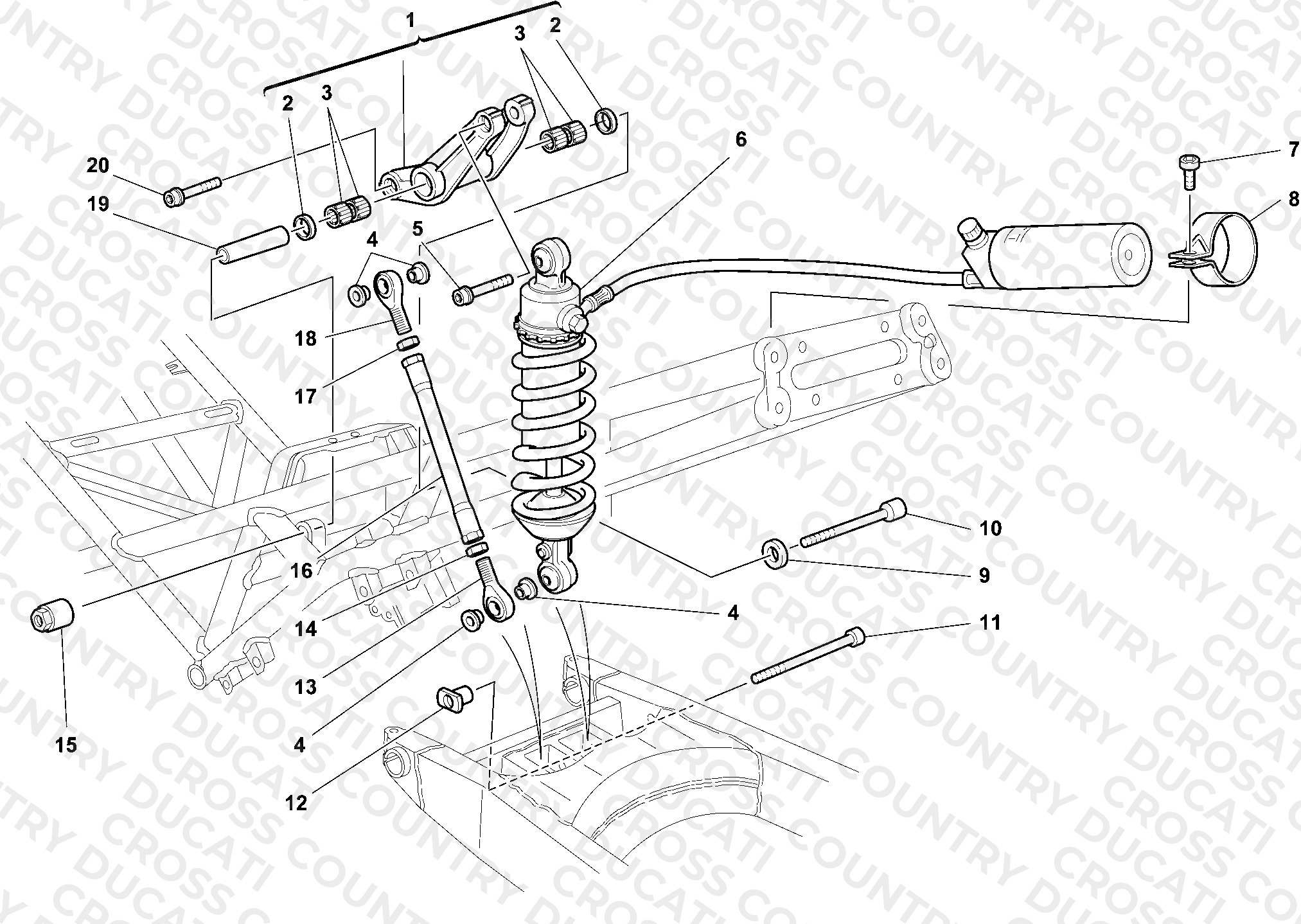 Rear Shock Absorber