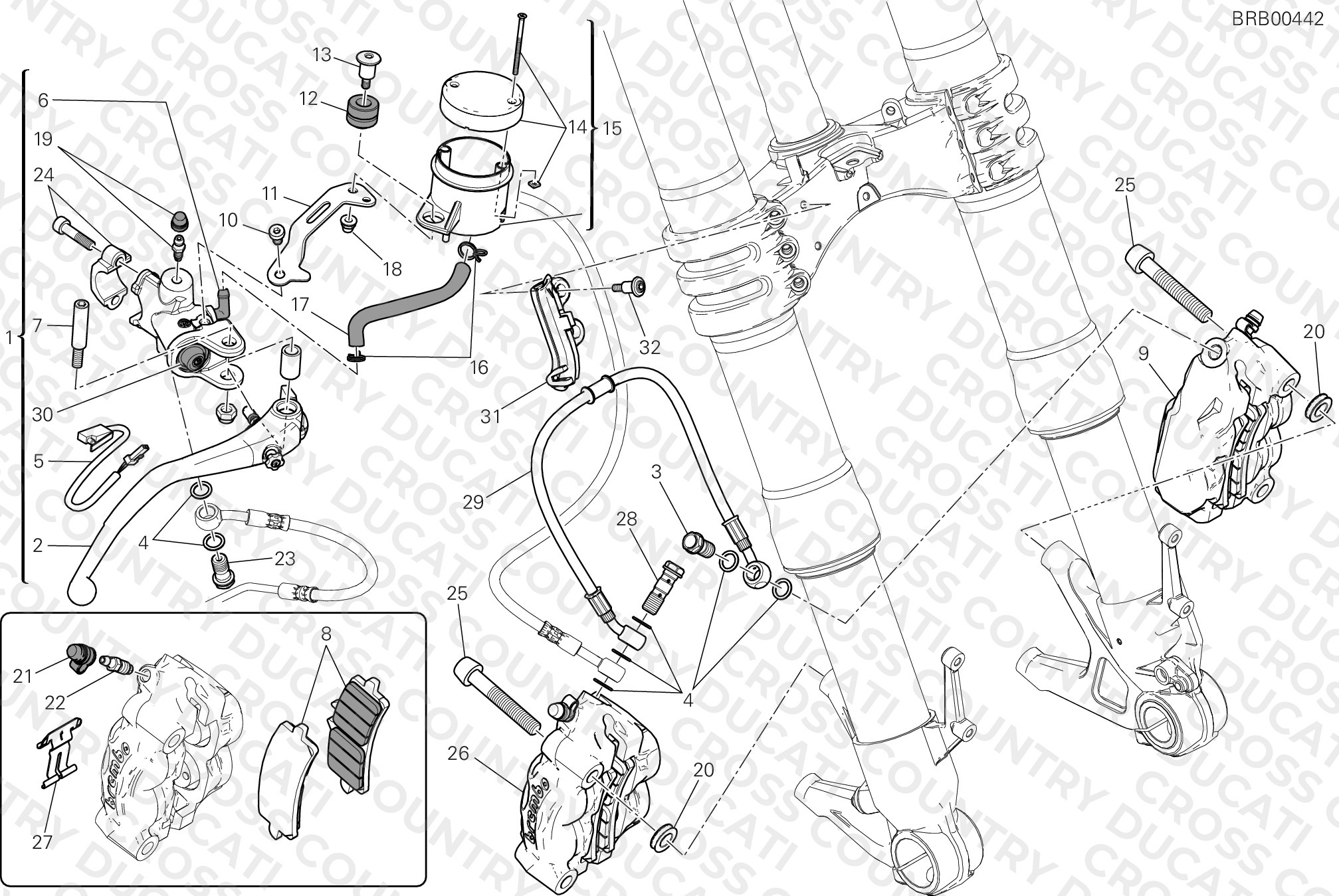 Front Brake System