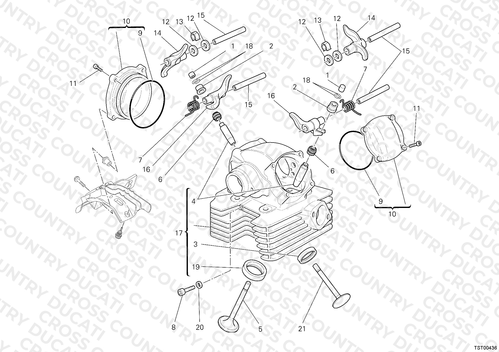 Vertical Cylinder Head