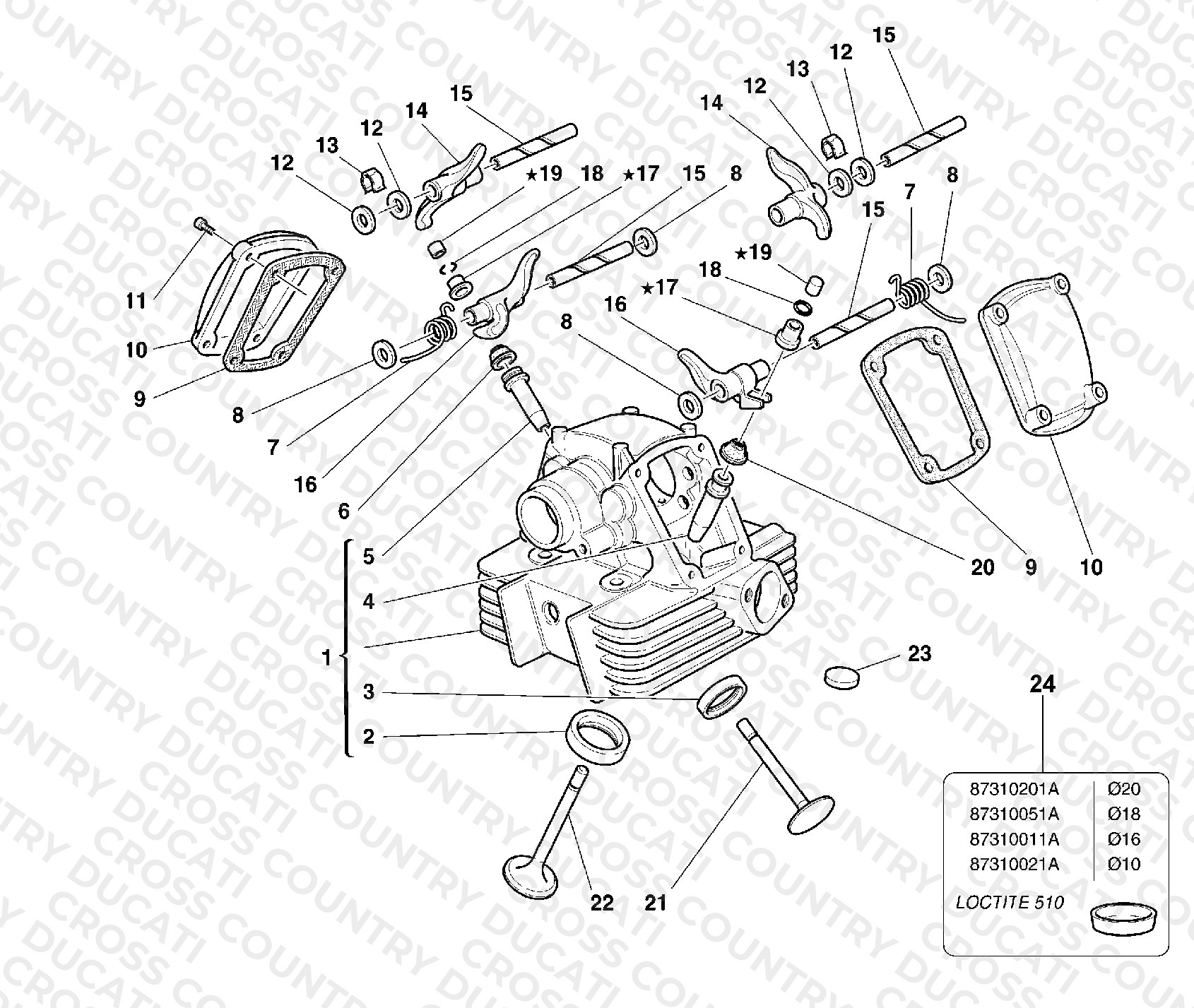Vertical Cylinder Head
