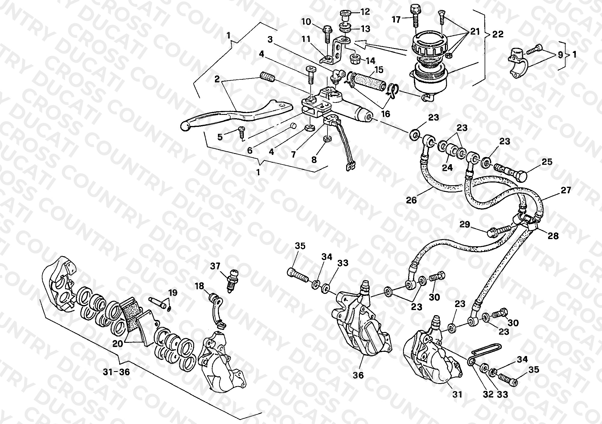 Front Brake System