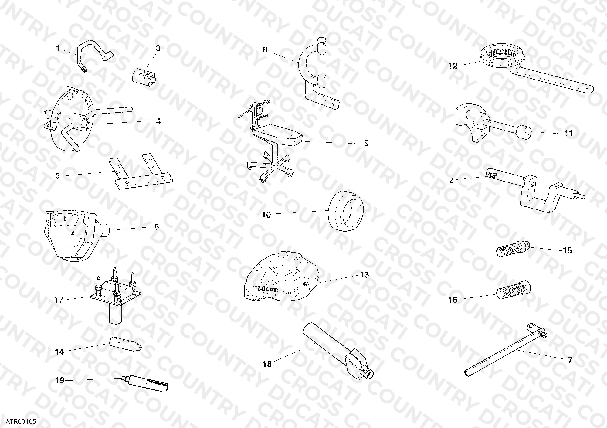 Workshop Service Tools, Engine