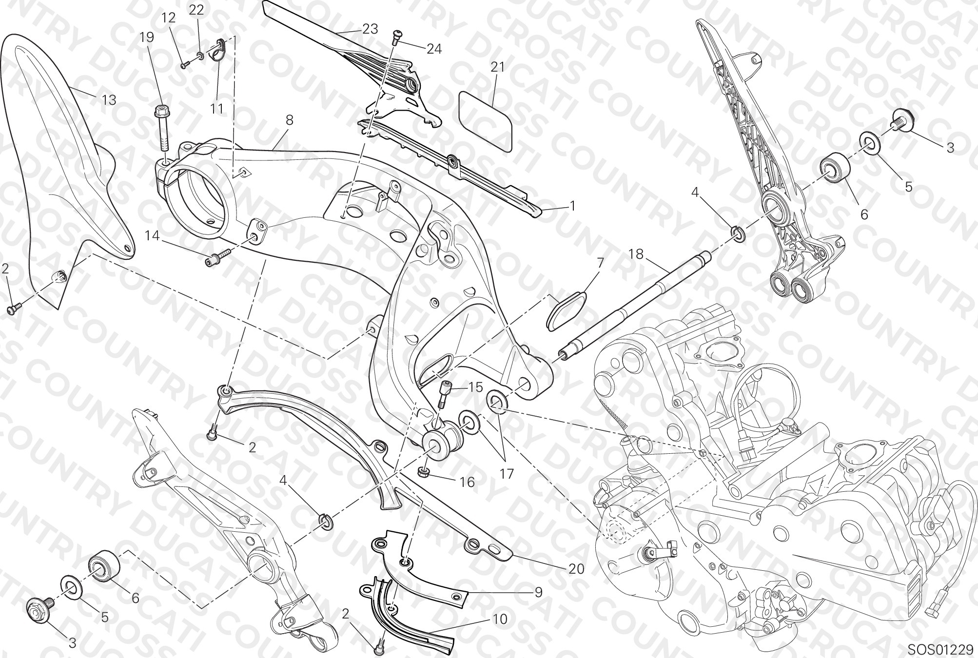 Rear Swinging Arm