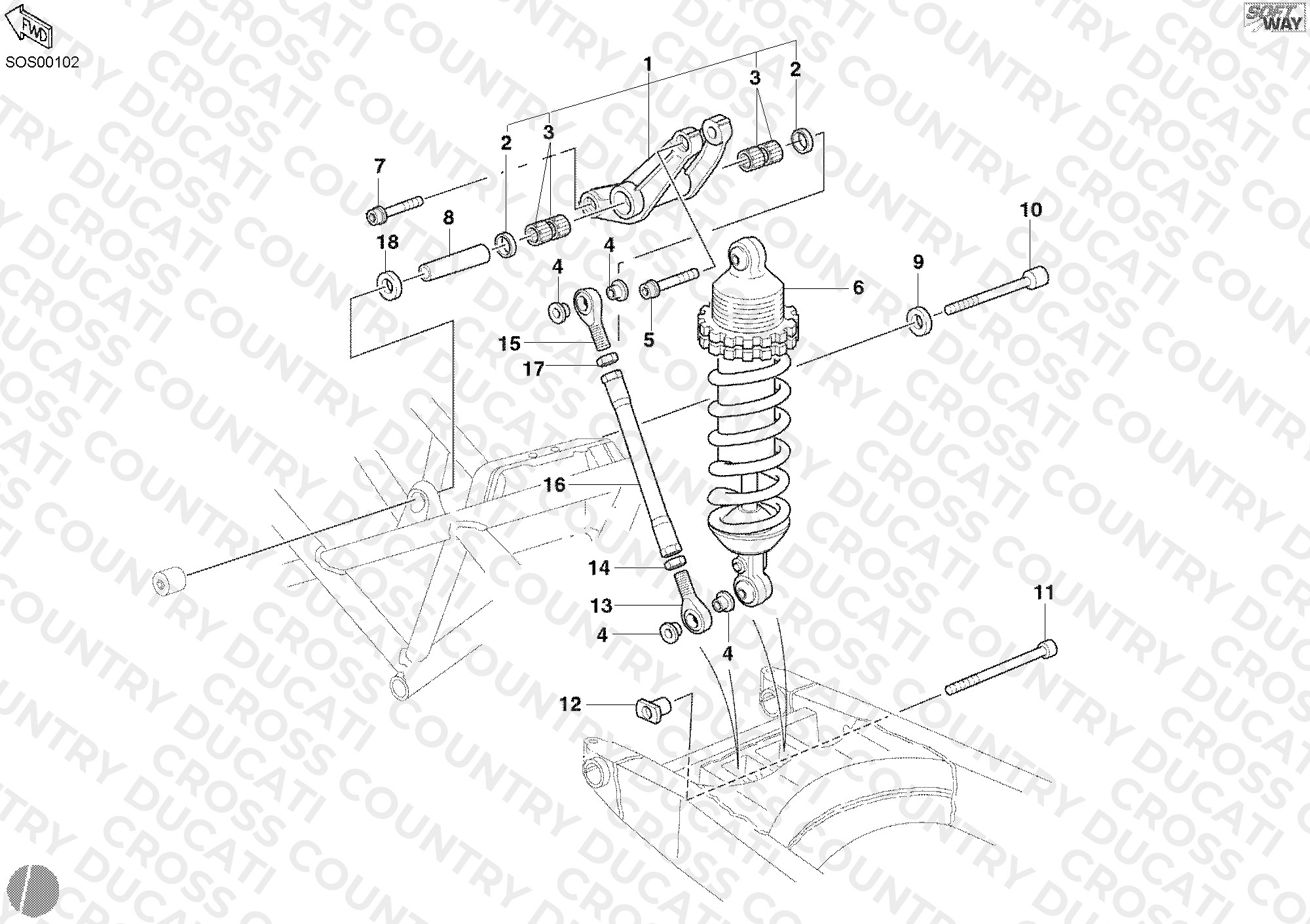 Rear Shock Absorber