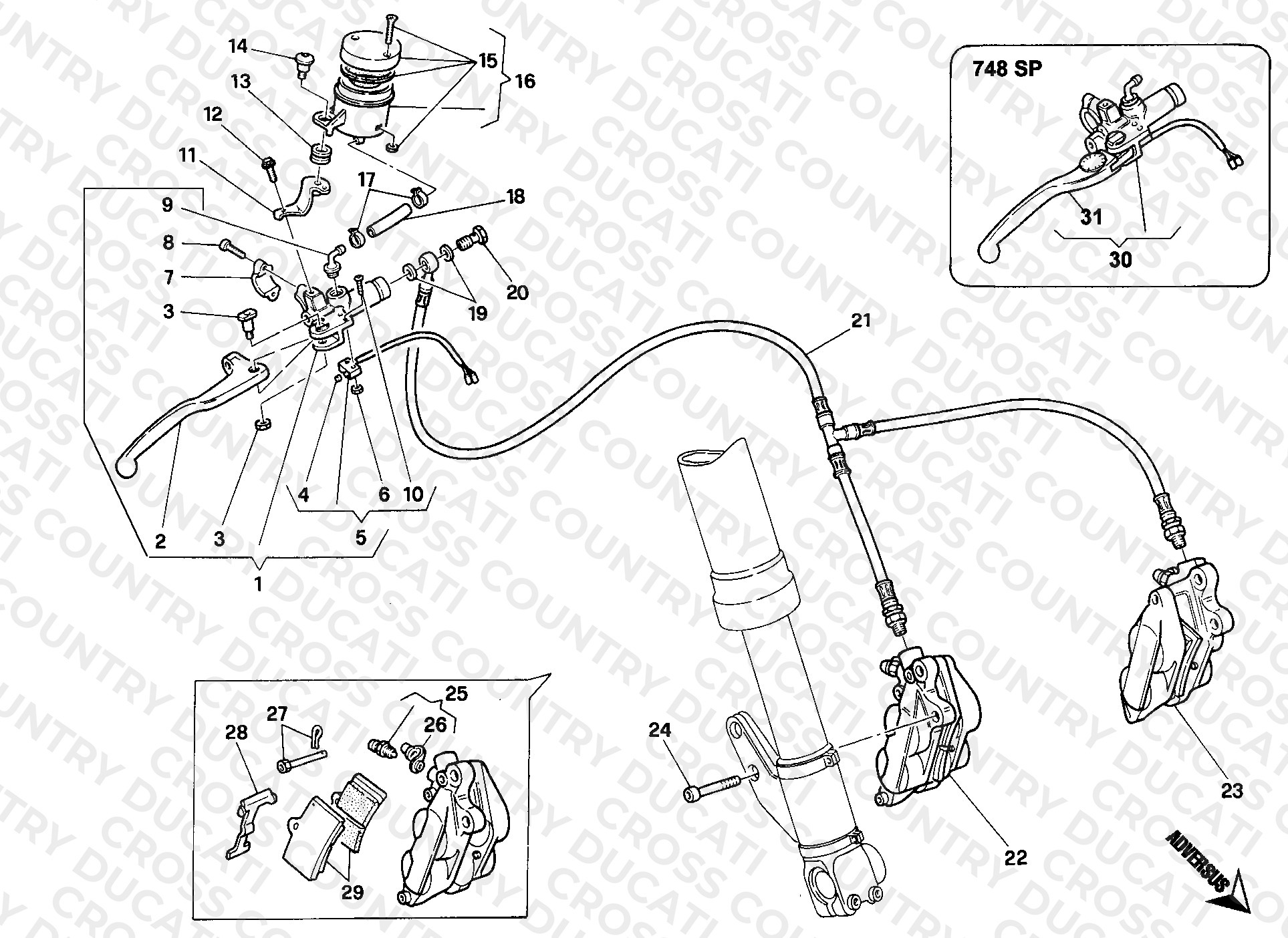 Front Brake System