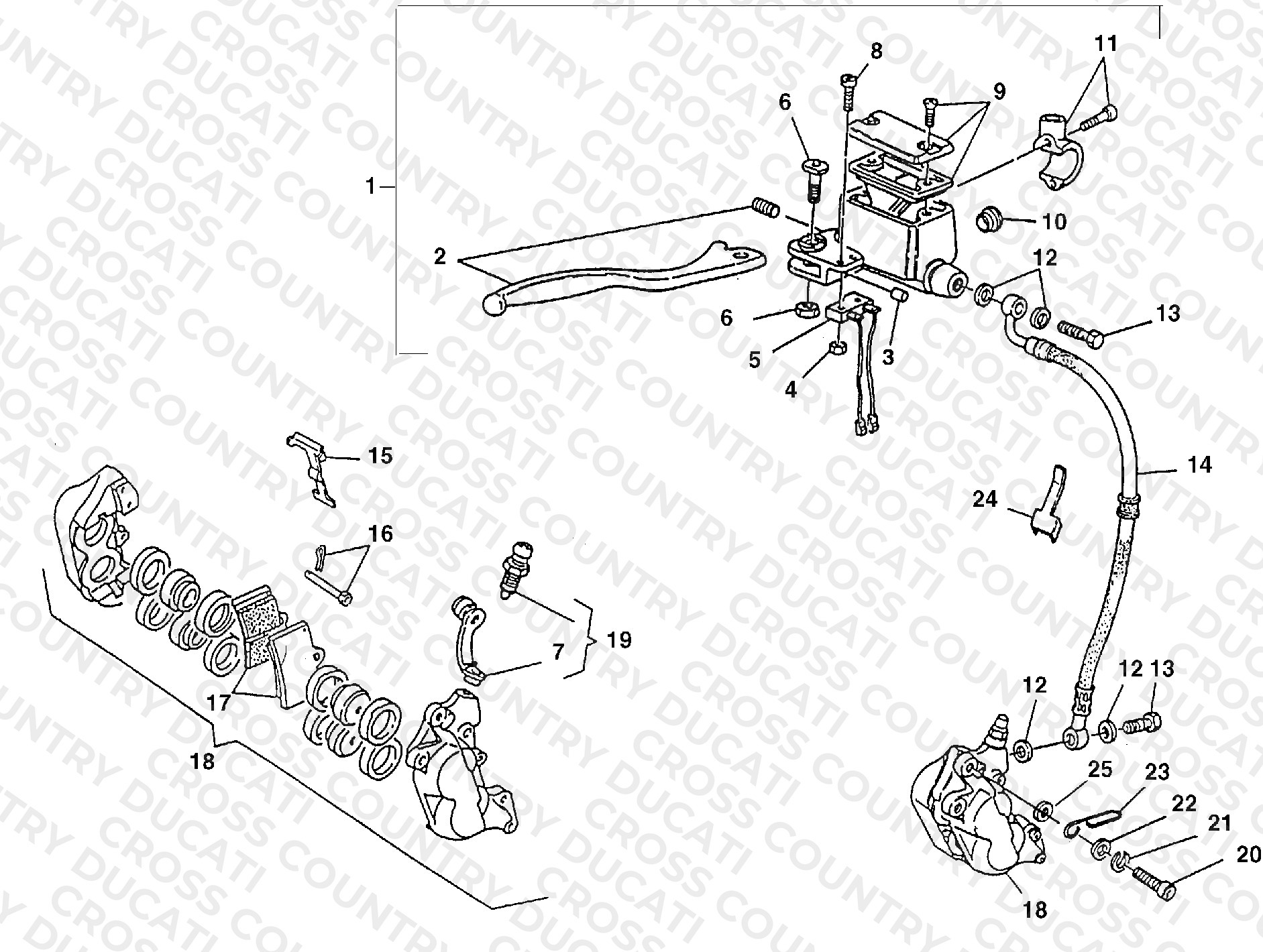 Front Brake System