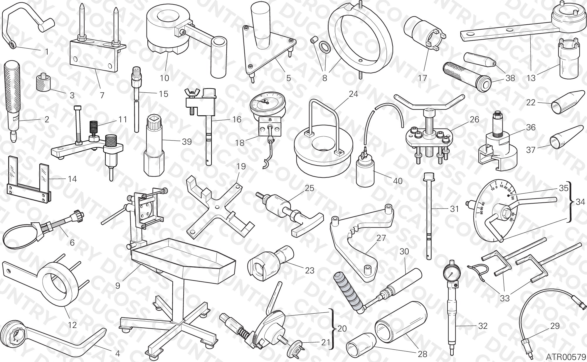 Workshop Service Tools, Engine