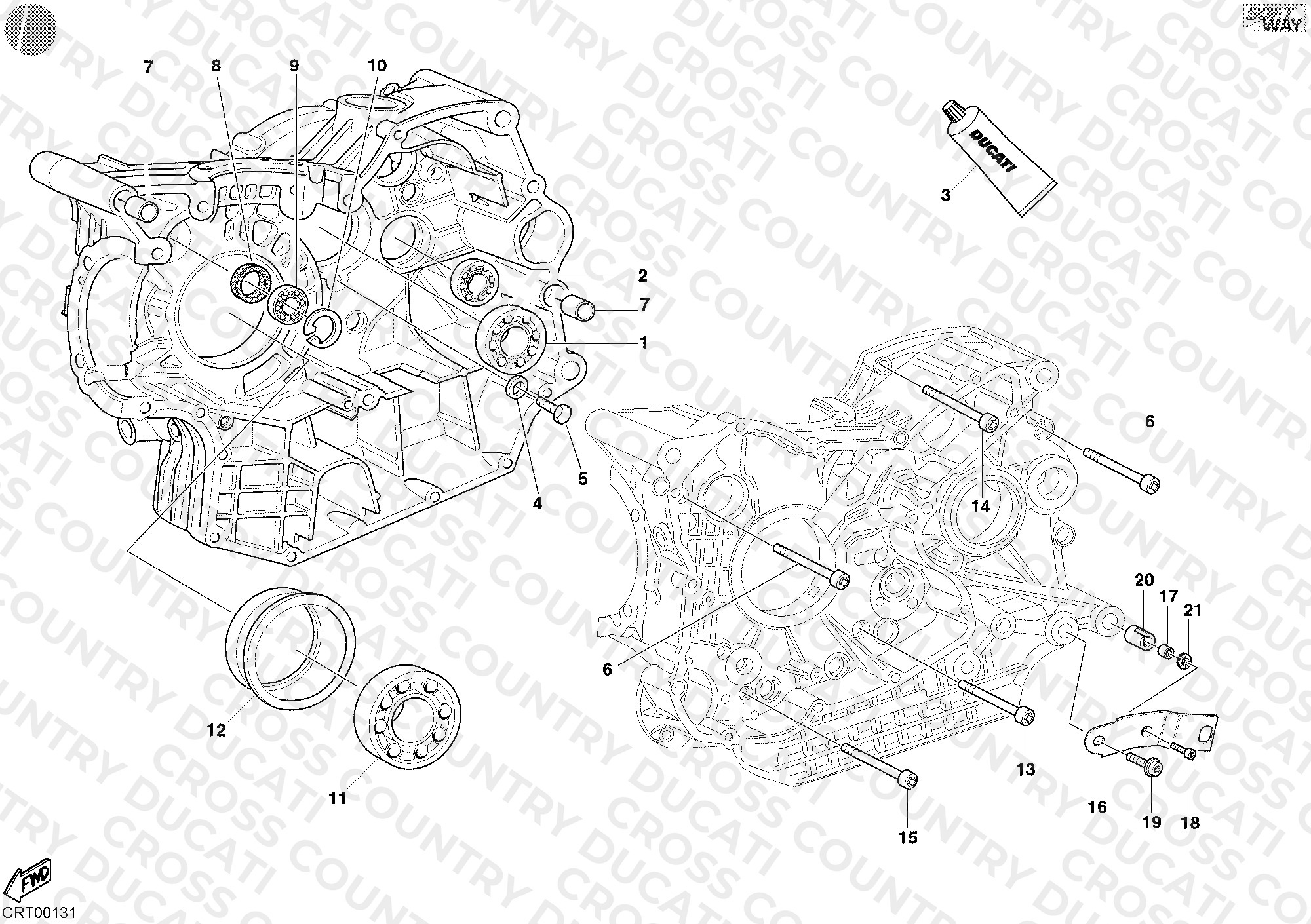 Crankcase Bearings