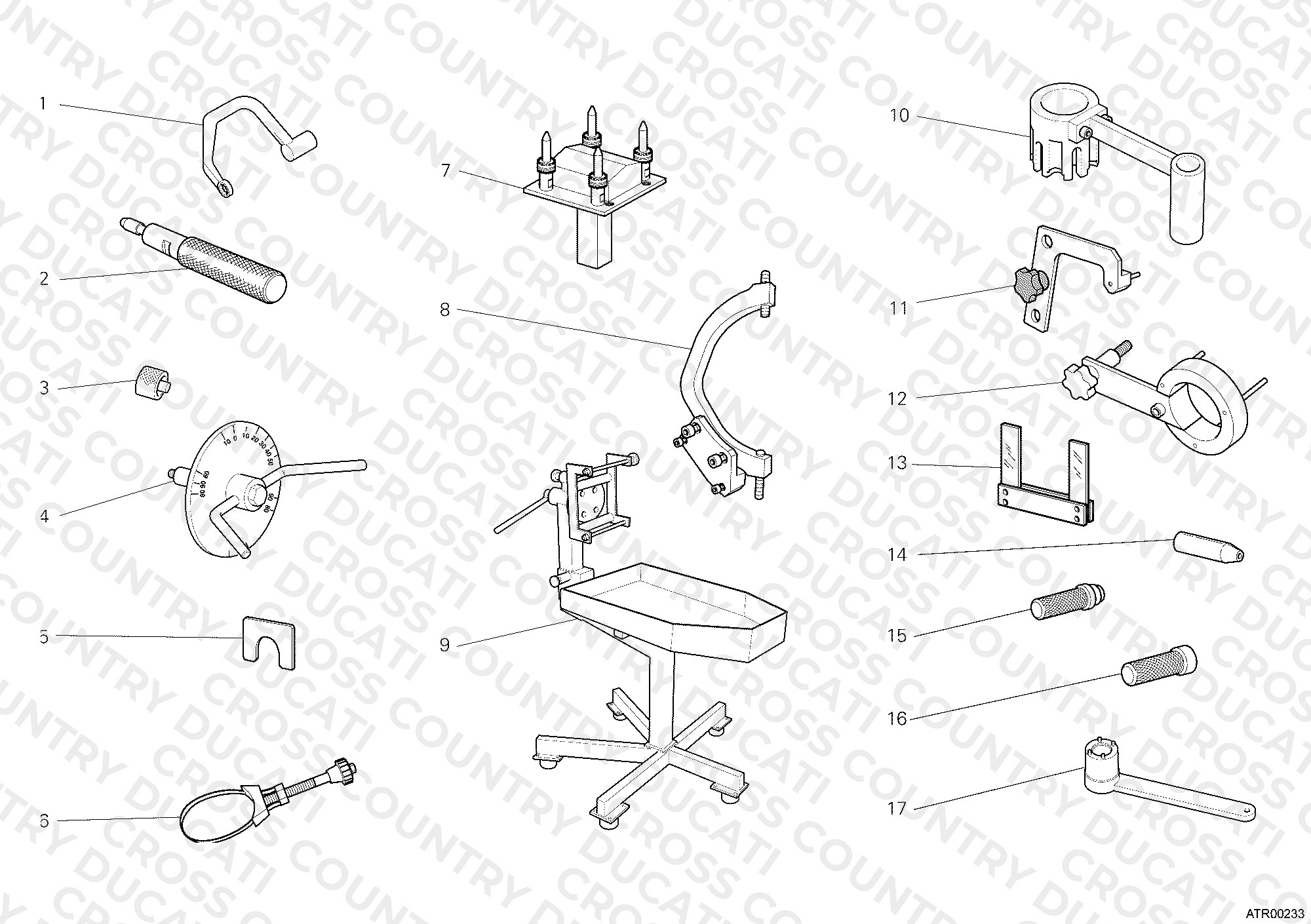 Workshop Service Tools, Engine I