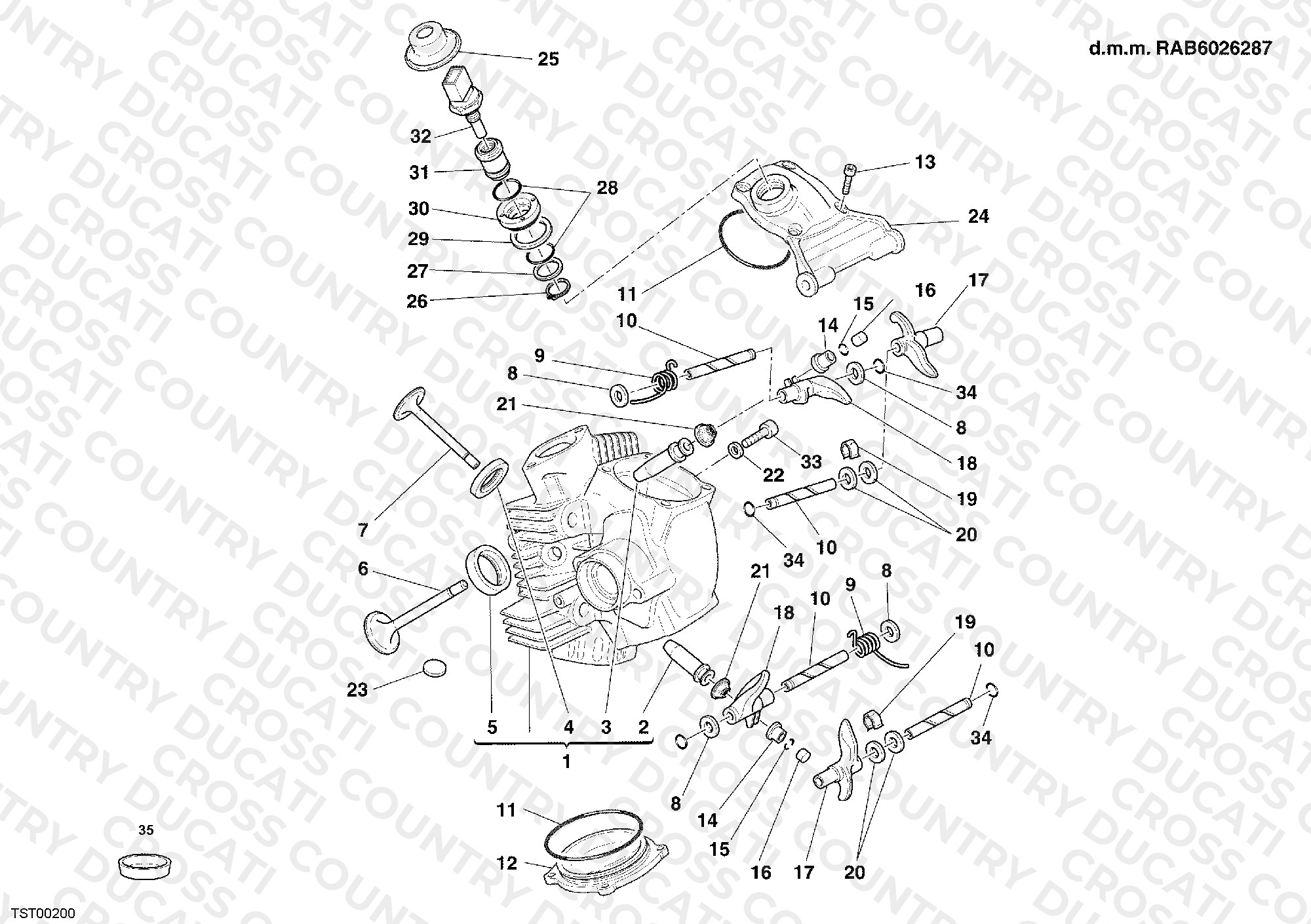 Horizontal Cylinder Head