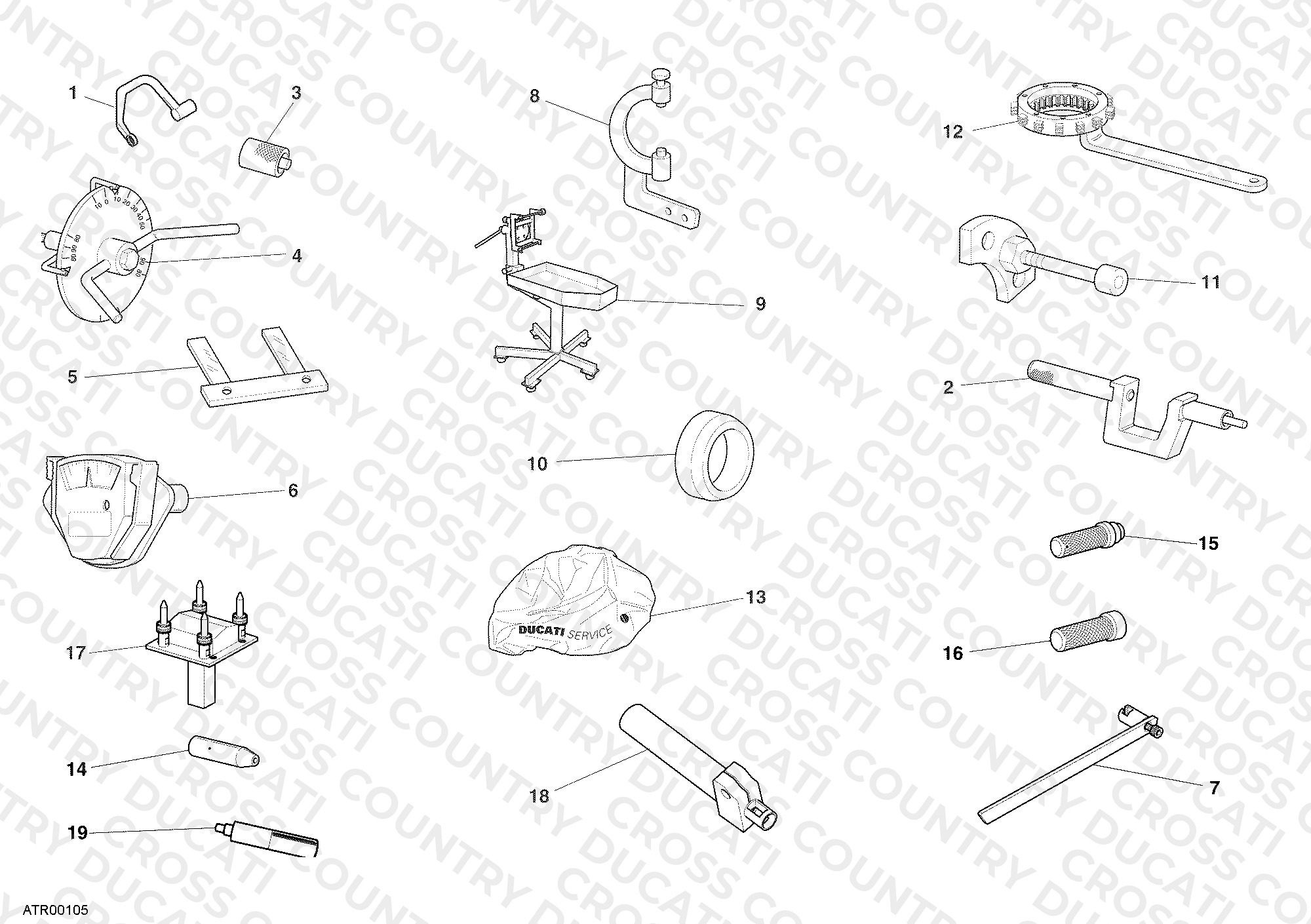 Workshop Service Tools, Engine