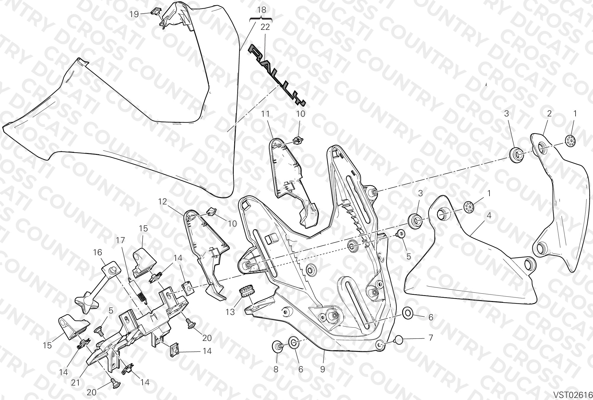 Healdight Fairing Support