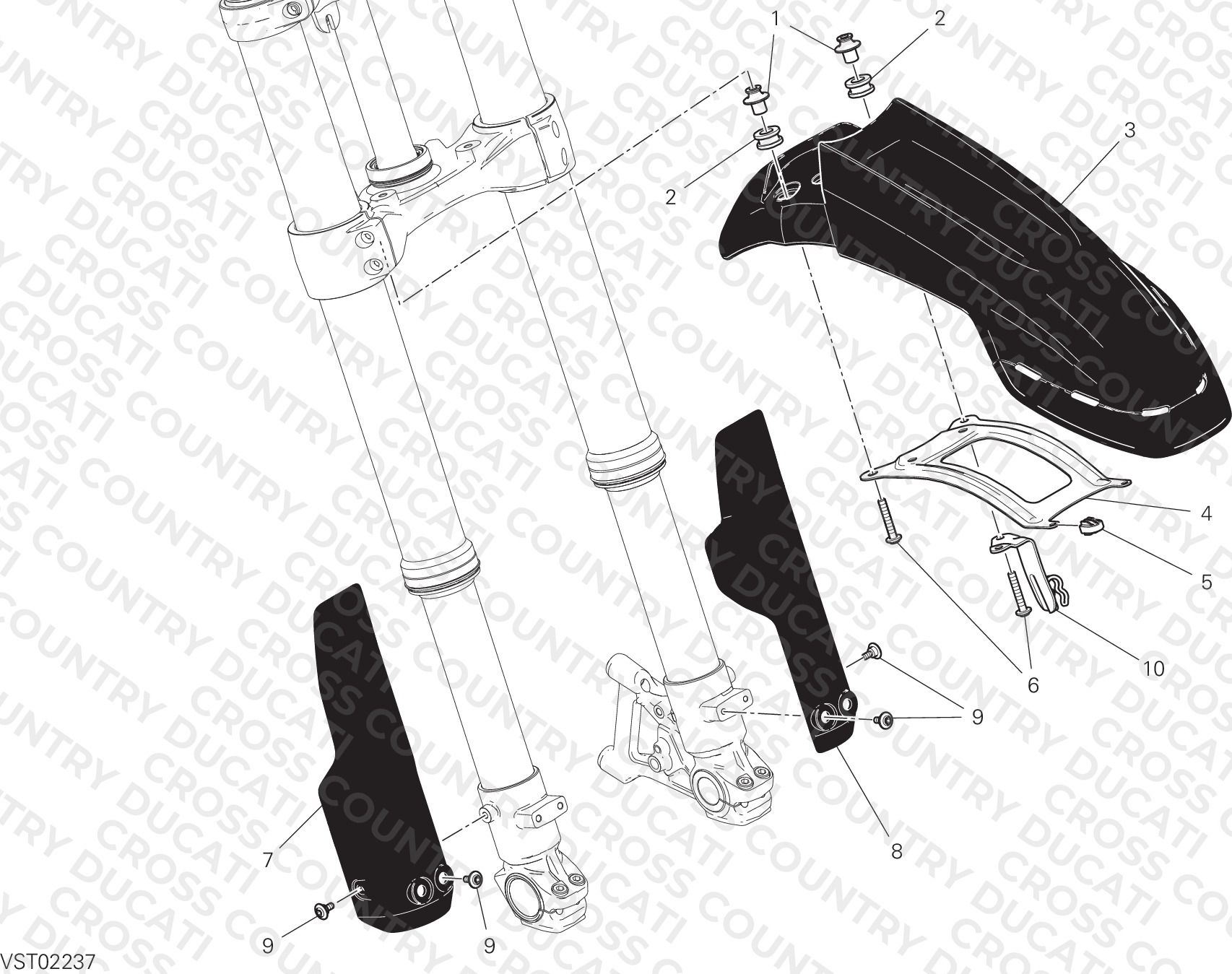 Front Mudguard