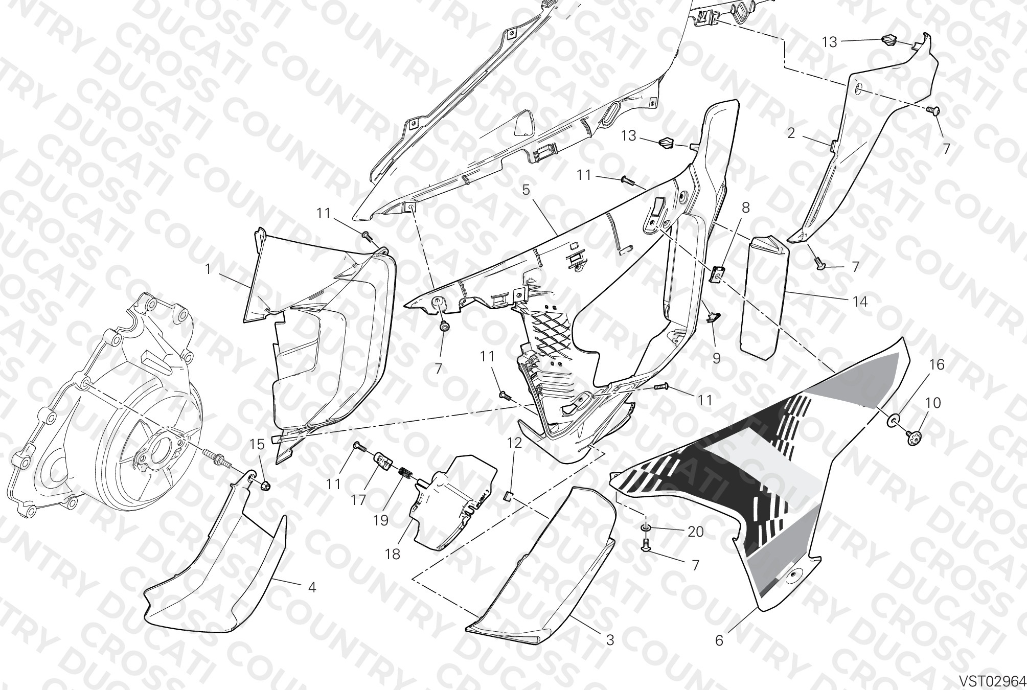 Cover , Frame Lh