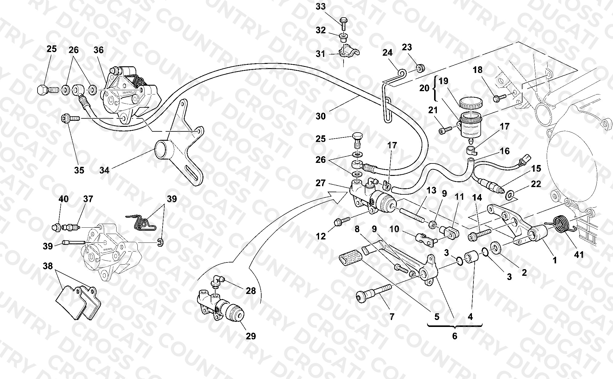 Rear Brake System