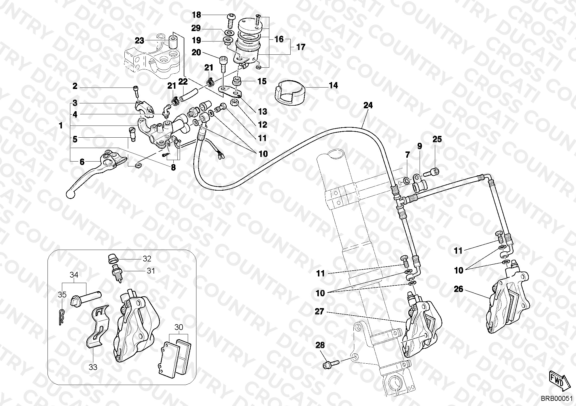 Front Brake System