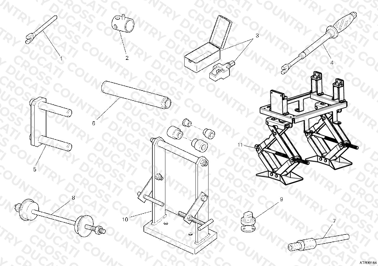 Workshop Service Tools, Frame