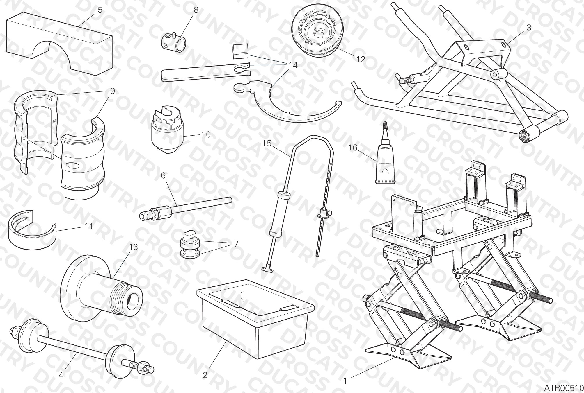 Workshop Service Tools (Frame)
