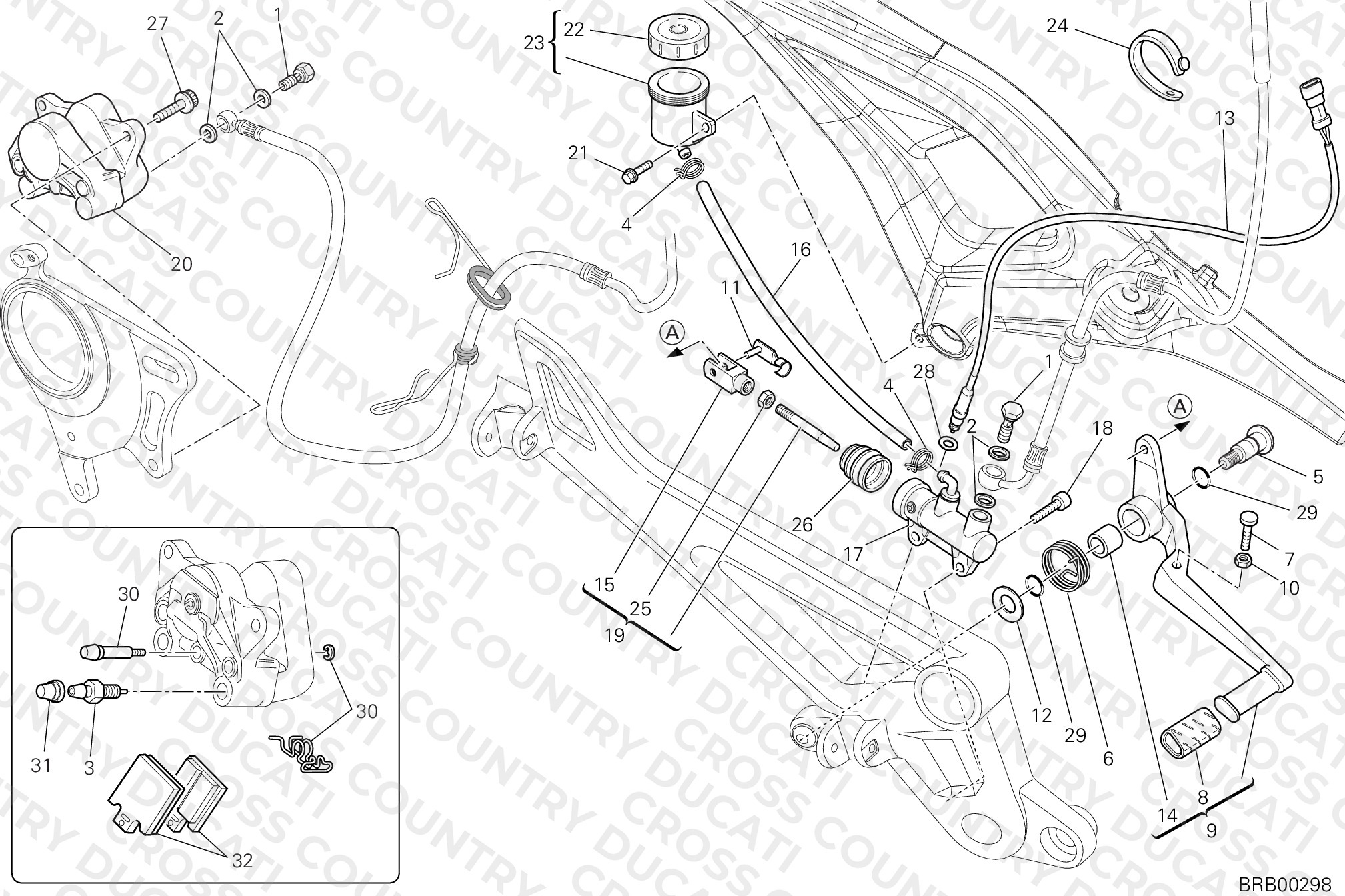 Rear Brake System