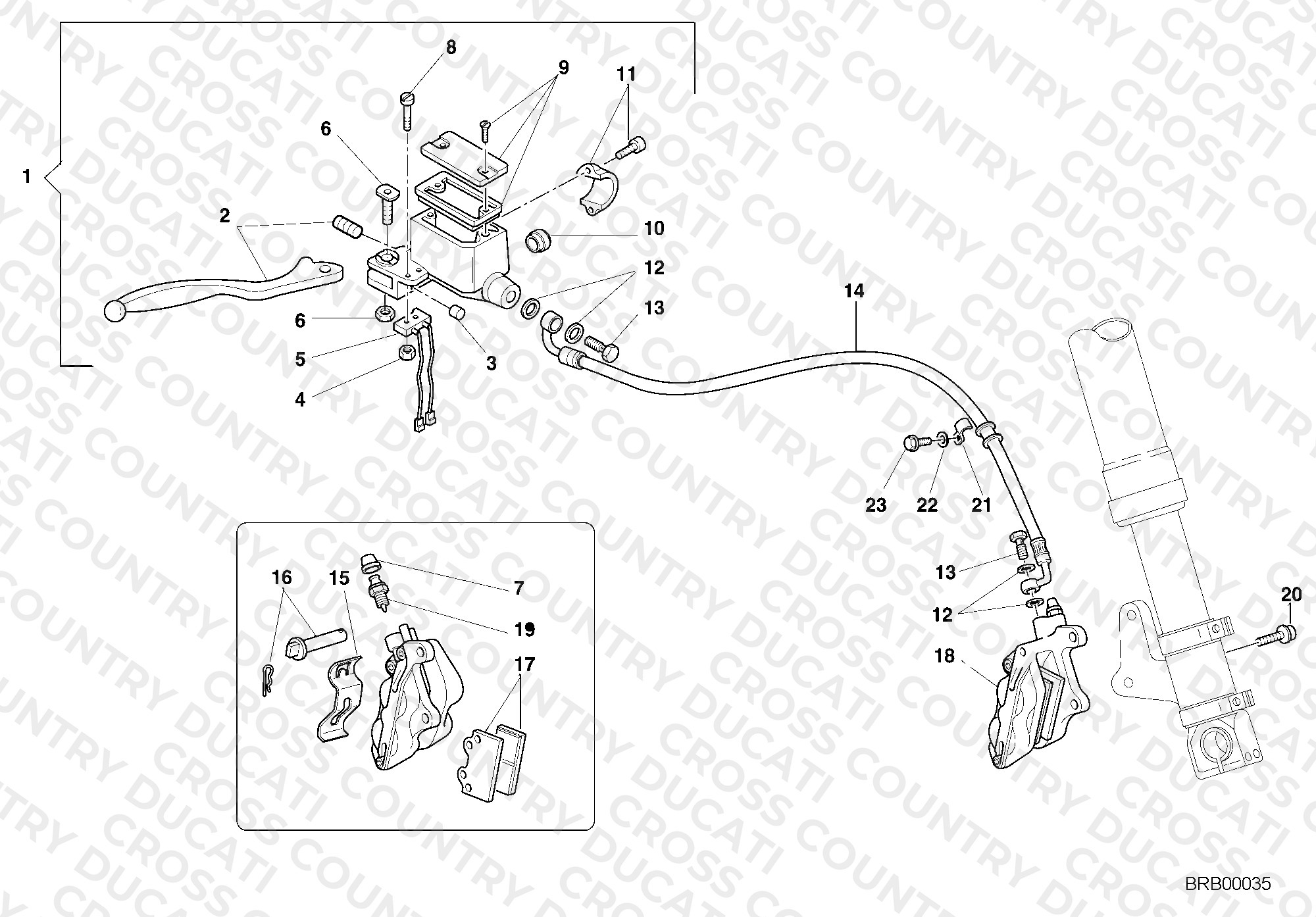 Front Brake System