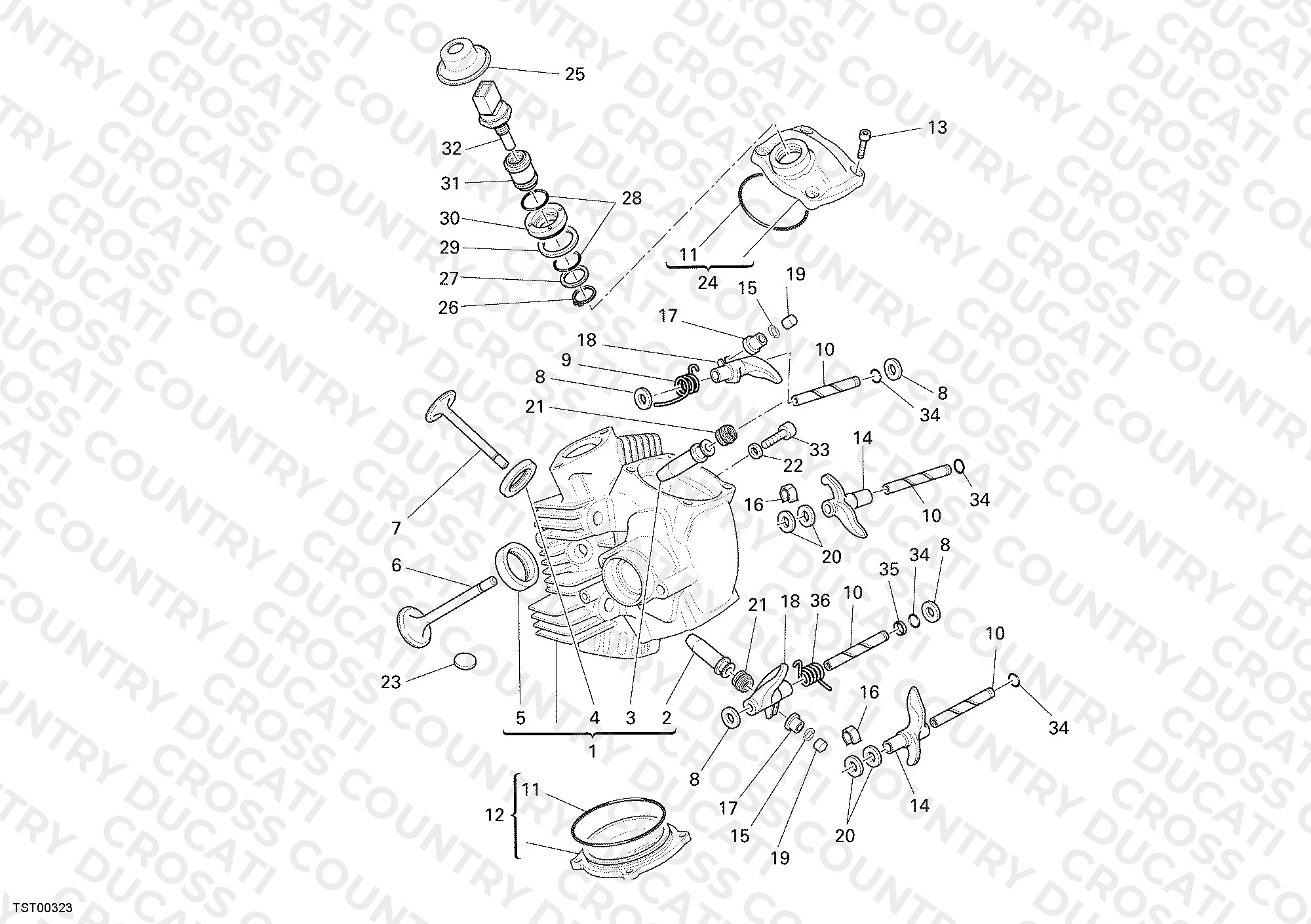 Horizontal Cylinder Head