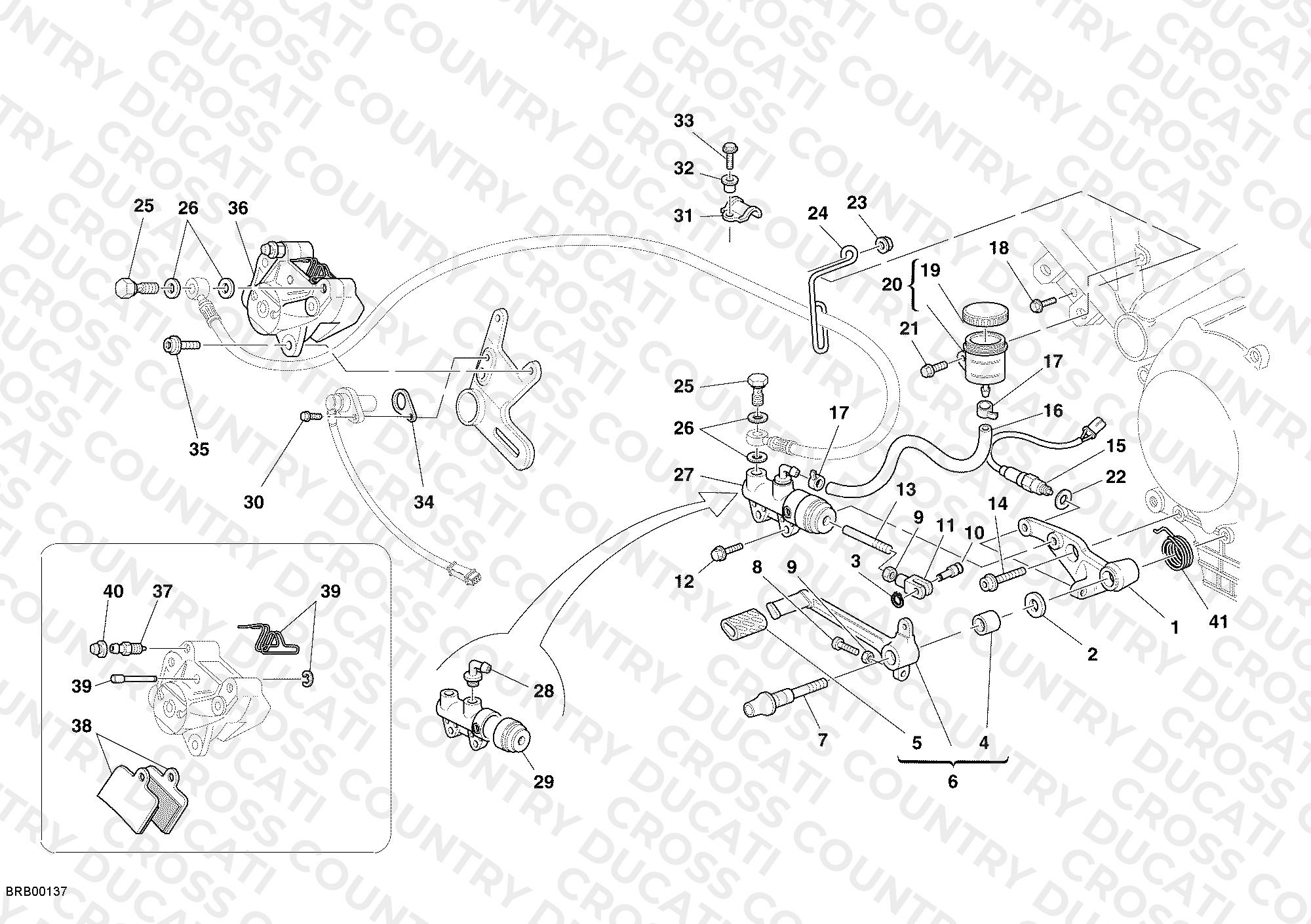 Rear Brake System